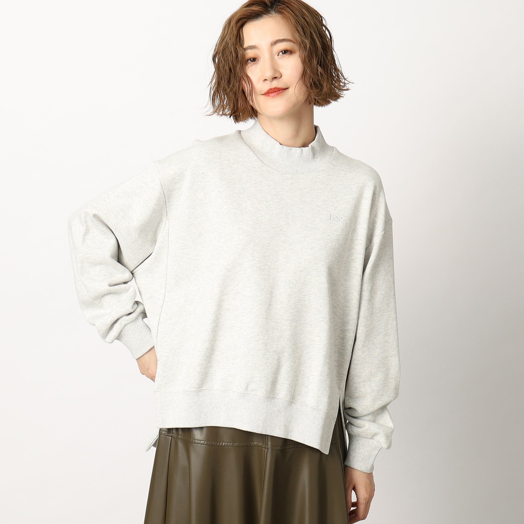 グローブ grove Lee モックネックスウェット
