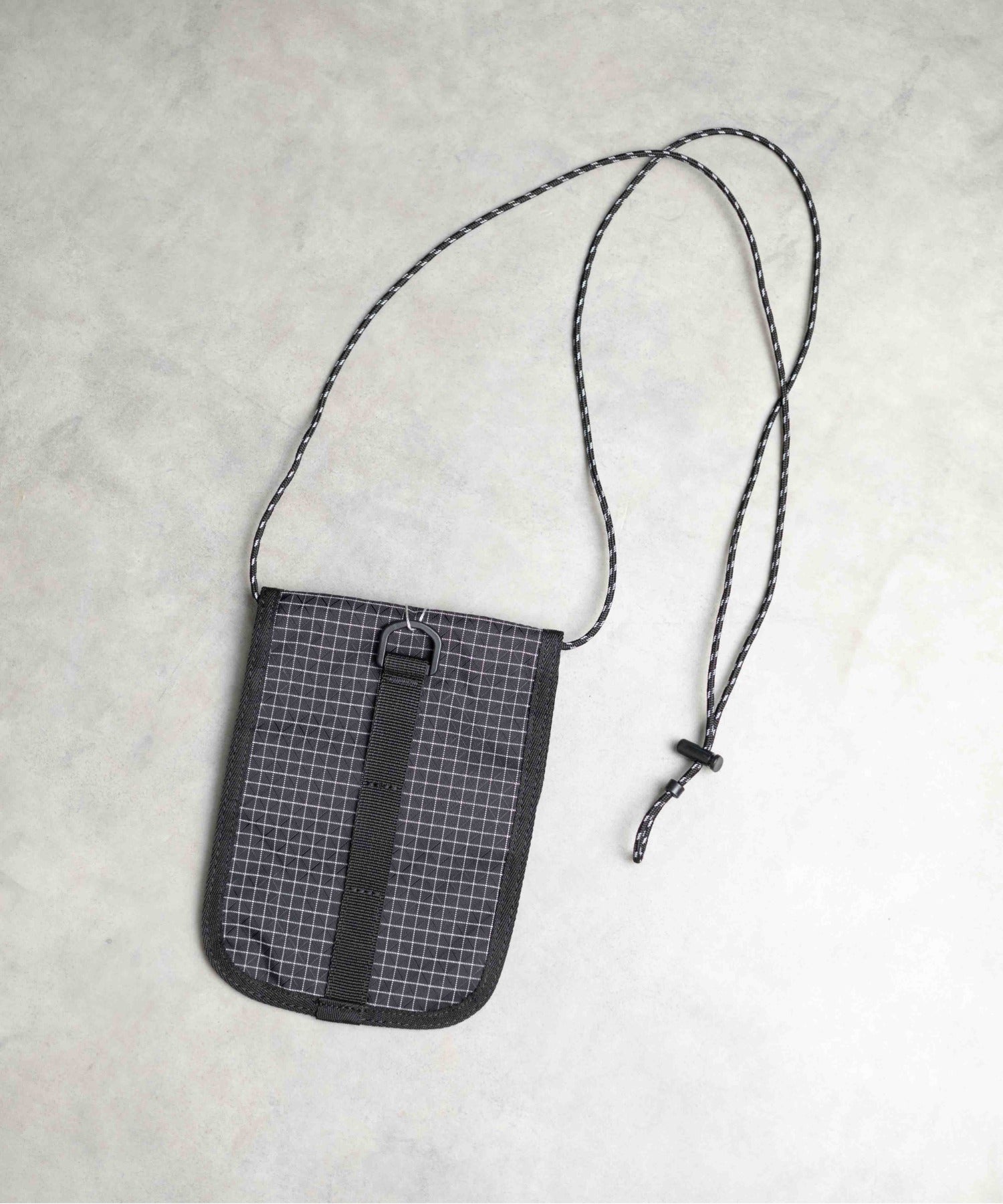 グラミチ GRAMICCI 【GRAMICCI(グラミチ) 】RIPSTOP NECK POUCH （ブラック） ブラック