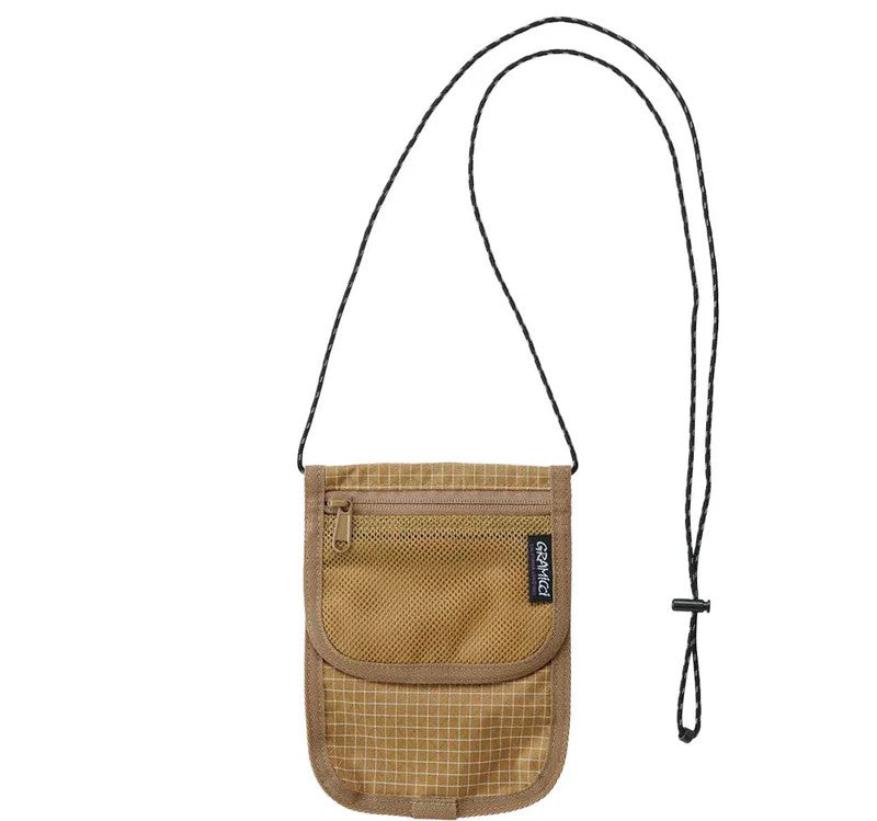 グラミチ GRAMICCI 【GRAMICCI(グラミチ) 】RIPSTOP NECK POUCH （ブラック） ブラック