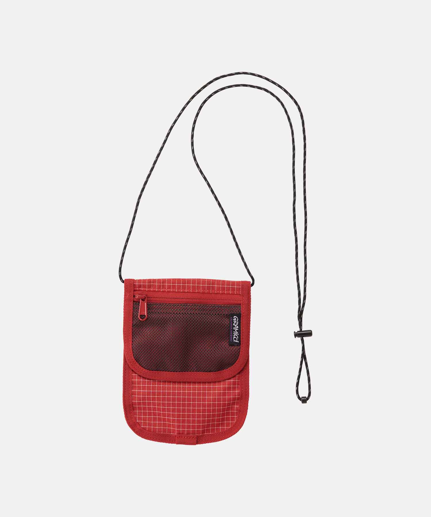 グラミチ GRAMICCI 【GRAMICCI(グラミチ) 】RIPSTOP NECK POUCH （ブラック） ブラック