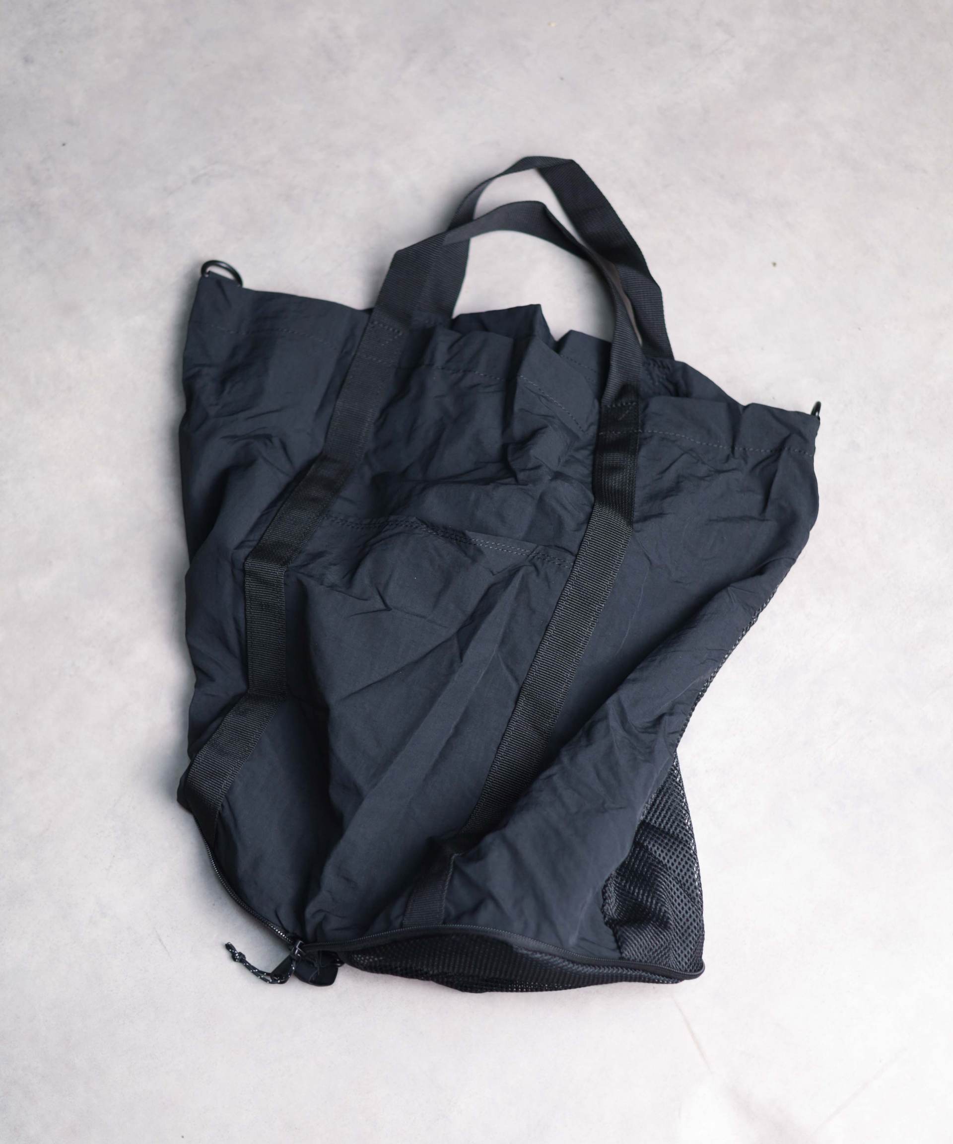 グラミチ GRAMICCI 【GRAMICCI】NYLON PACKABLE TOTE （グレー） グレー