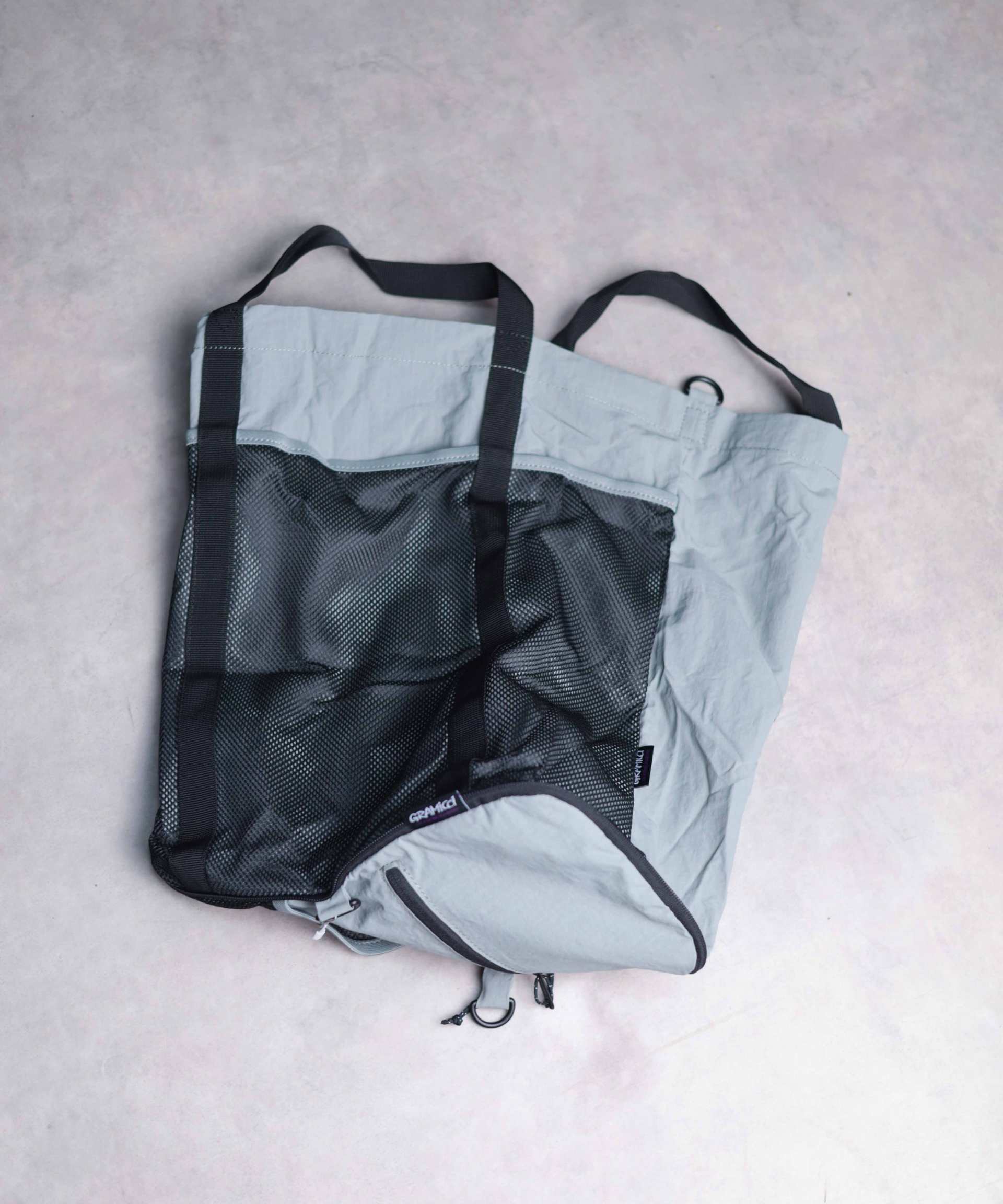 グラミチ GRAMICCI 【GRAMICCI】NYLON PACKABLE TOTE （グレー） グレー