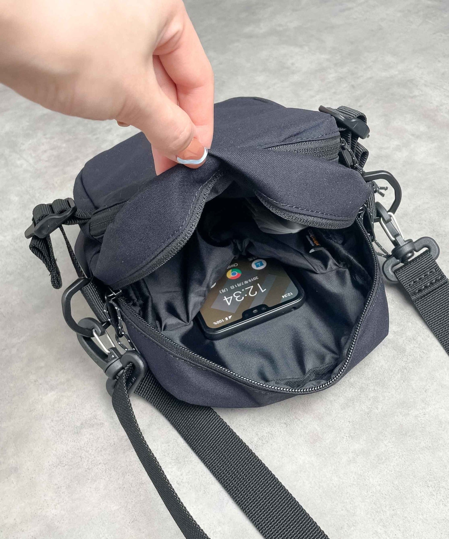 グラミチ GRAMICCI 【GRAMICCI(グラミチ) 】CORDURA MINI SHOULDER BAG （オリーブ） オリーブ