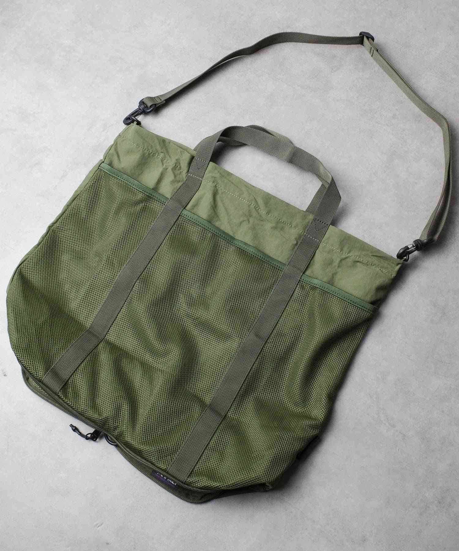 グラミチ GRAMICCI 【GRAMICCI】NYLON PACKABLE EXPLORER TOTE （オリーブ） オリーブ