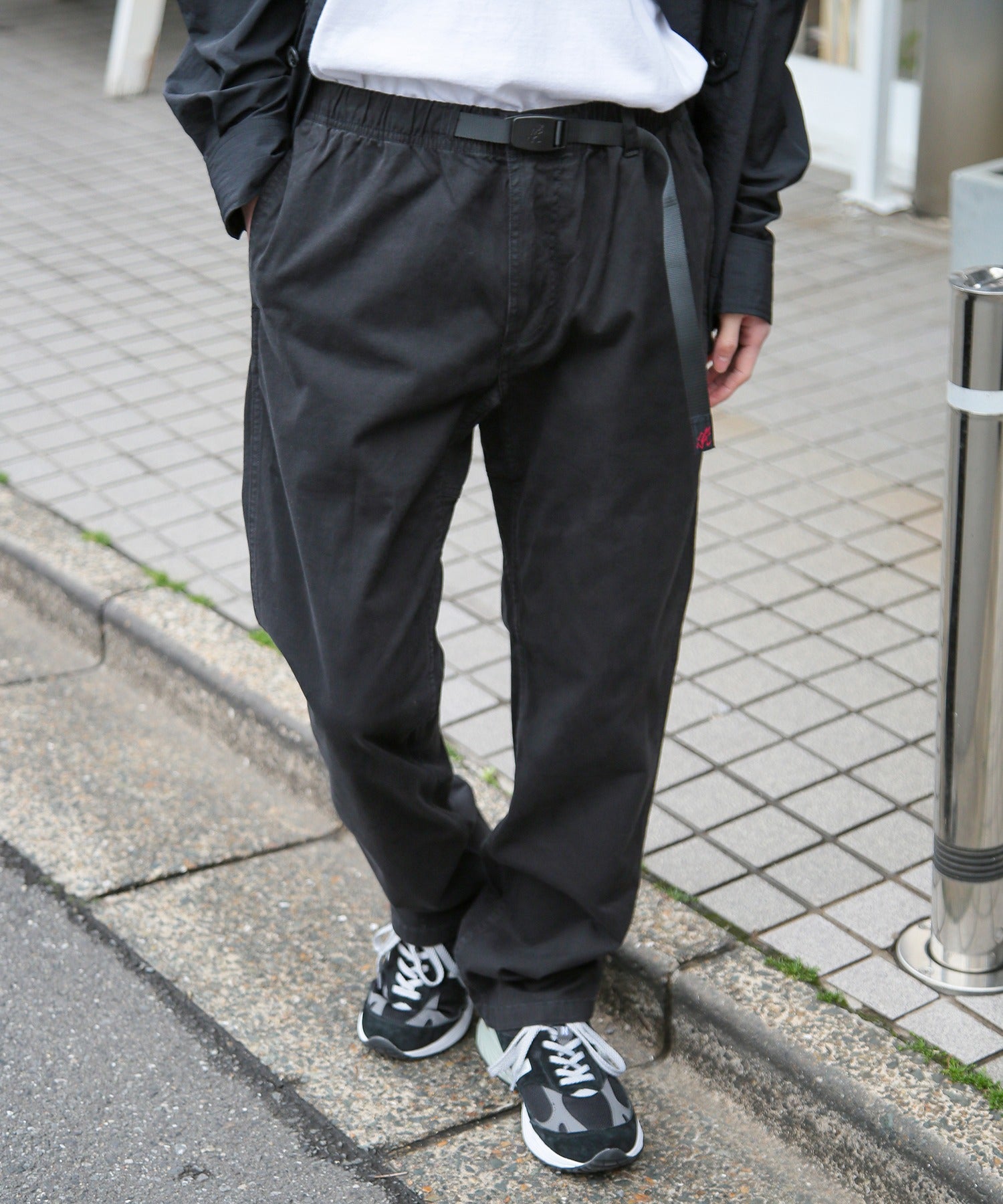 GRAMICCI [GRAMICCI] NN-PANT CROPPED G109-OGS 有機棉彈力斜紋錐形輪廓