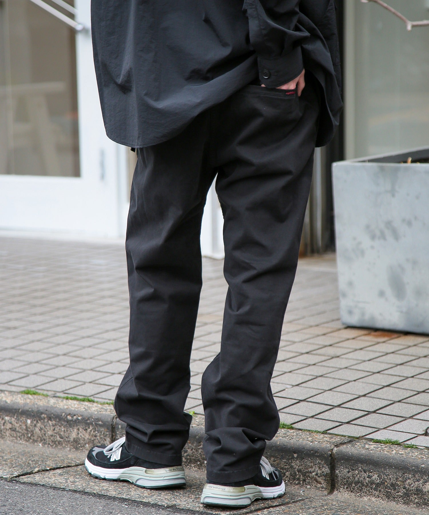 GRAMICCI [GRAMICCI] NN-PANT CROPPED G109-OGS 有機棉彈力斜紋錐形輪廓