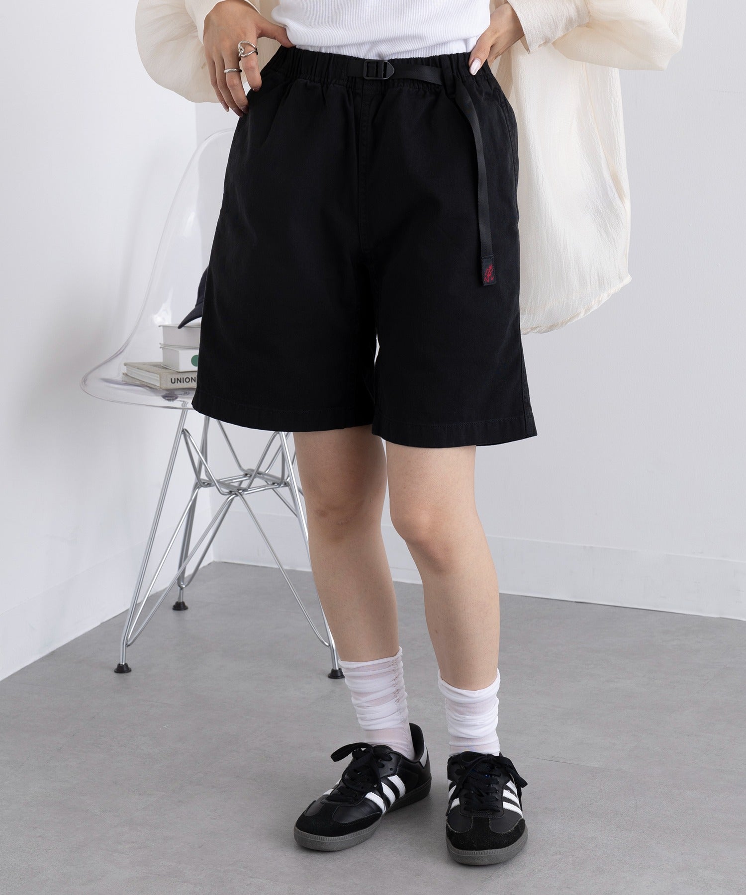 グラミチ GRAMICCI 【GRAMICCI / グラミチ】GーSHORT | Gショーツ G101ーOGT ショートパンツ 半パン コットン100% （ブラック） ブラック