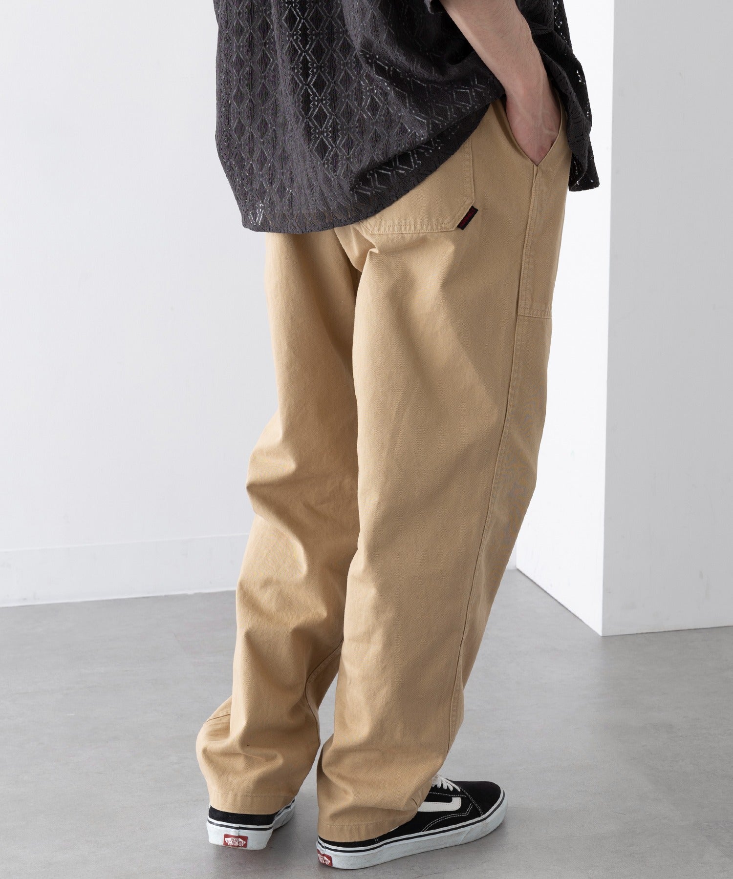 グラミチ GRAMICCI LOOSE TAPERED RIDGE PANT G114-OGT （ベージュ） ベージュ
