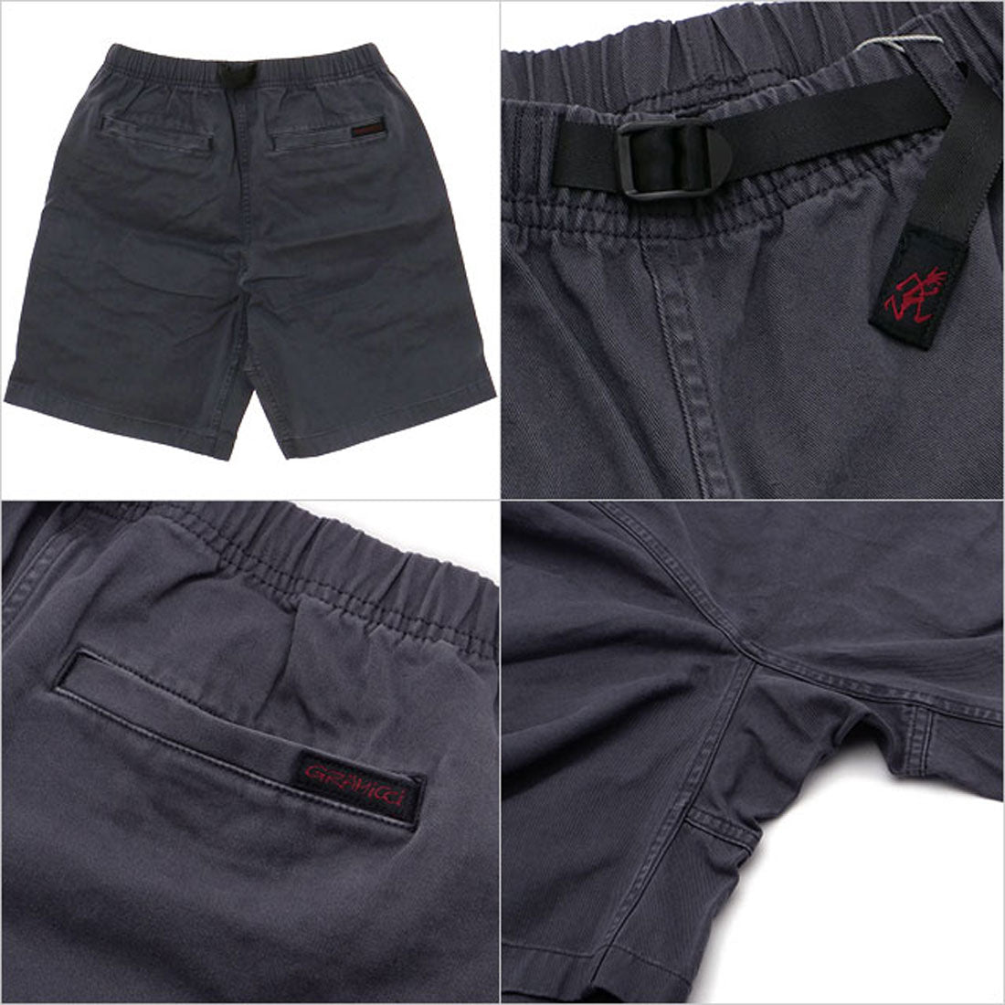 グラミチ GRAMICCI G-SHORT PIGMENT DYED FOSSIL-GREY-PIGMENT [G4SM-P123]