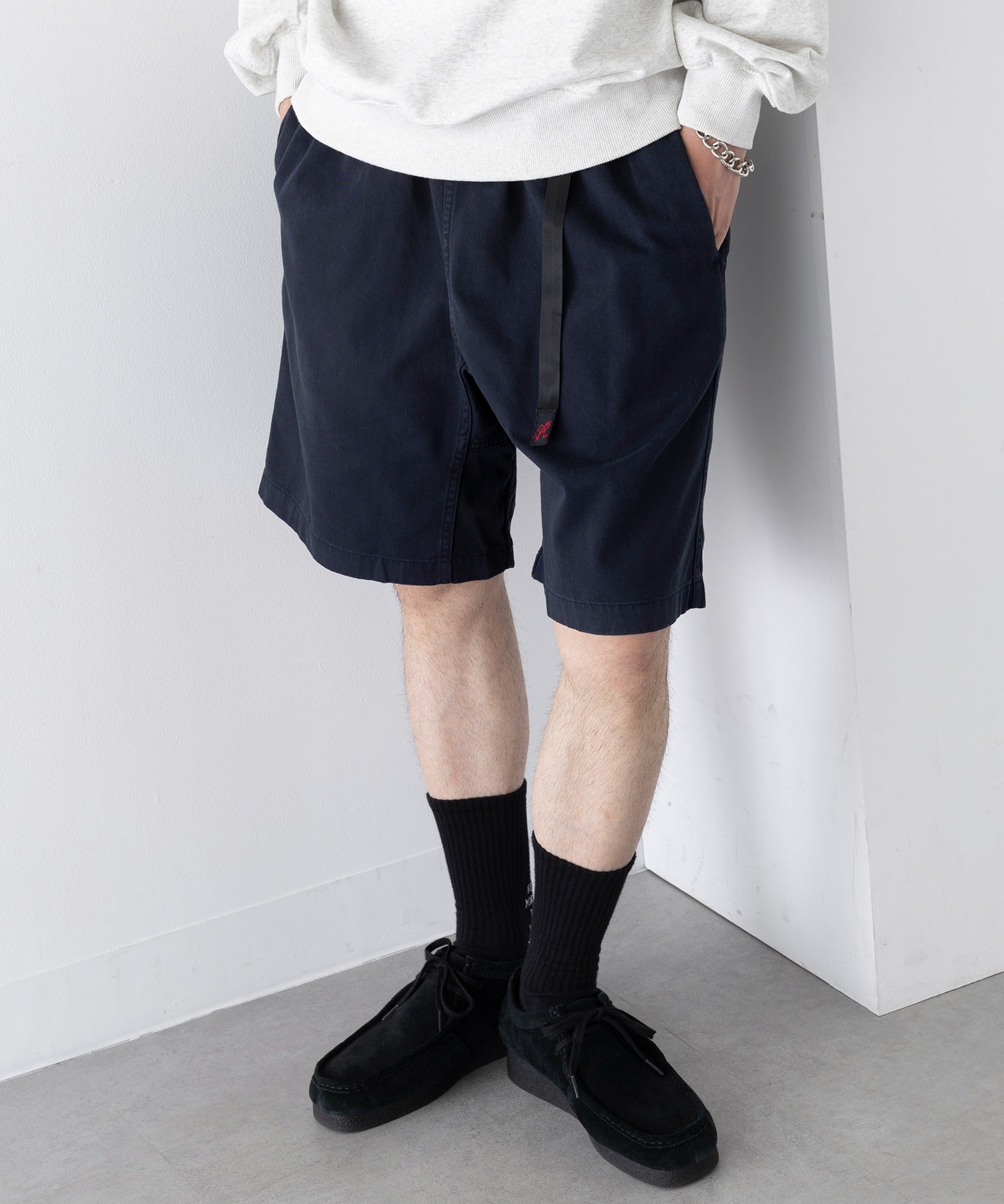 グラミチ GRAMICCI GーSHORT | Gショーツ G101ーOGT ショートパンツ 半パン コットン100% （ネイビー） ネイビー