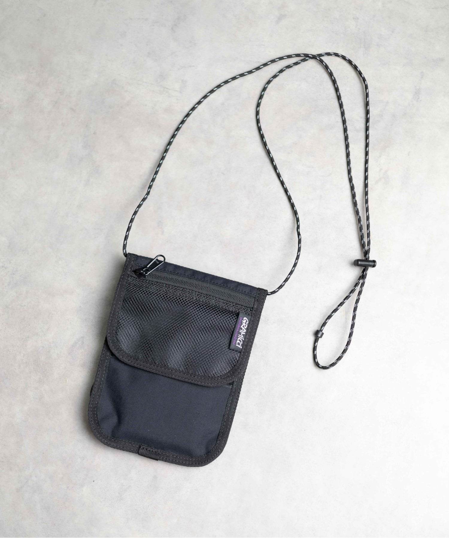 グラミチ GRAMICCI 【GRAMICCI(グラミチ) 】CORDURA NECK POUCH （ブラック） ブラック