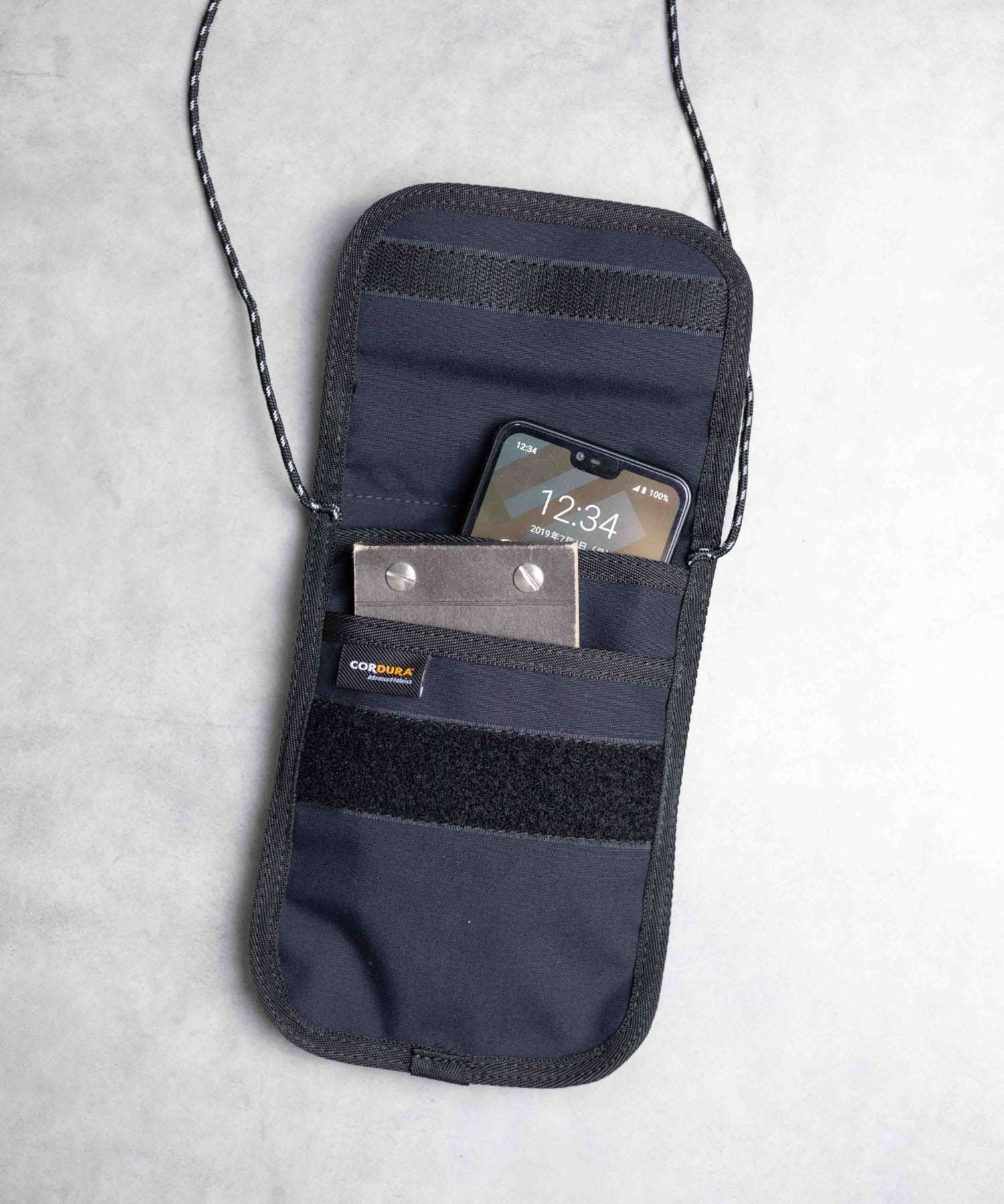 グラミチ GRAMICCI 【GRAMICCI(グラミチ) 】CORDURA NECK POUCH （ブラック） ブラック