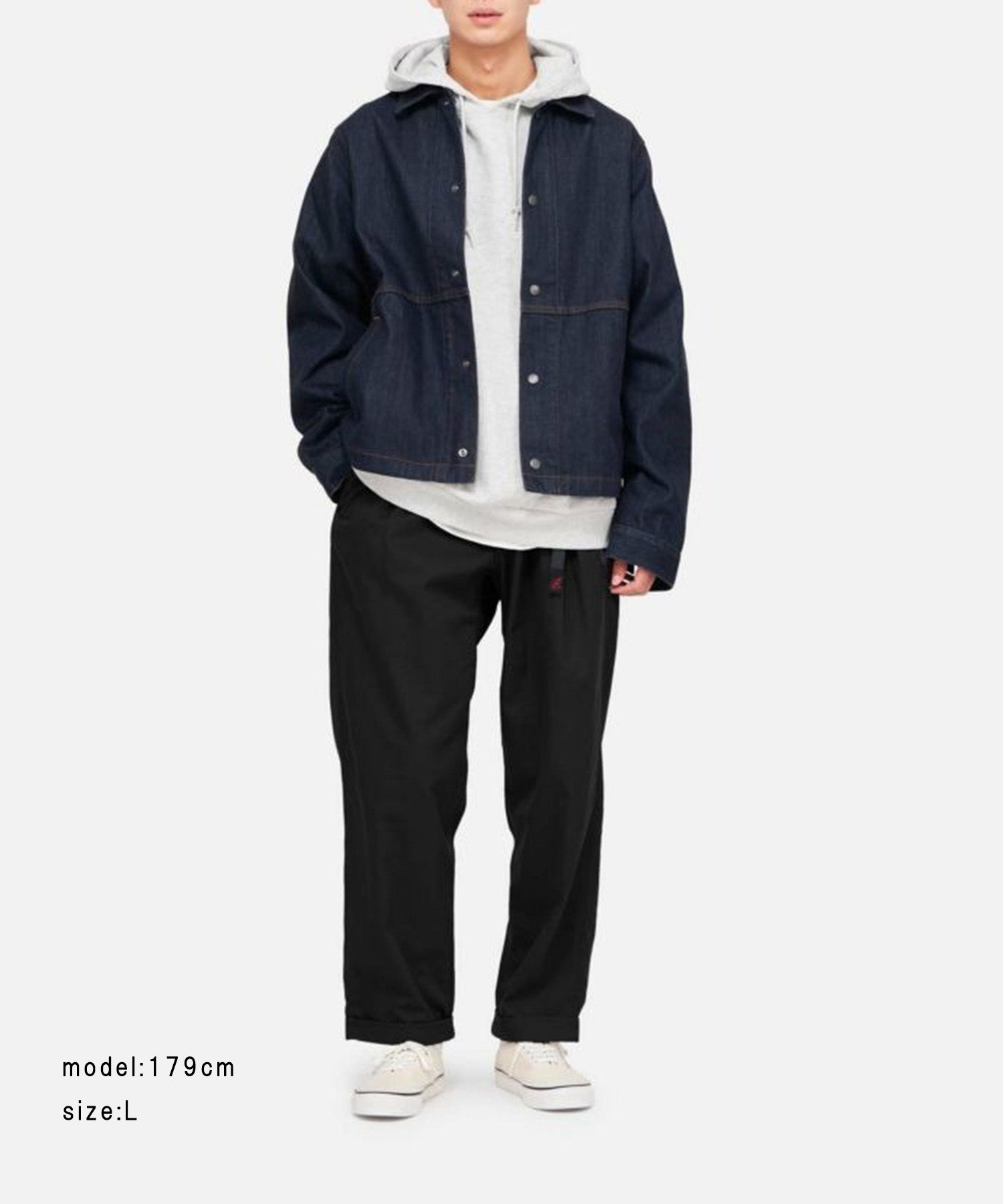 グラミチ GRAMICCI T/C TWILL TUCK TAPERED PANT （ブラック） ブラック