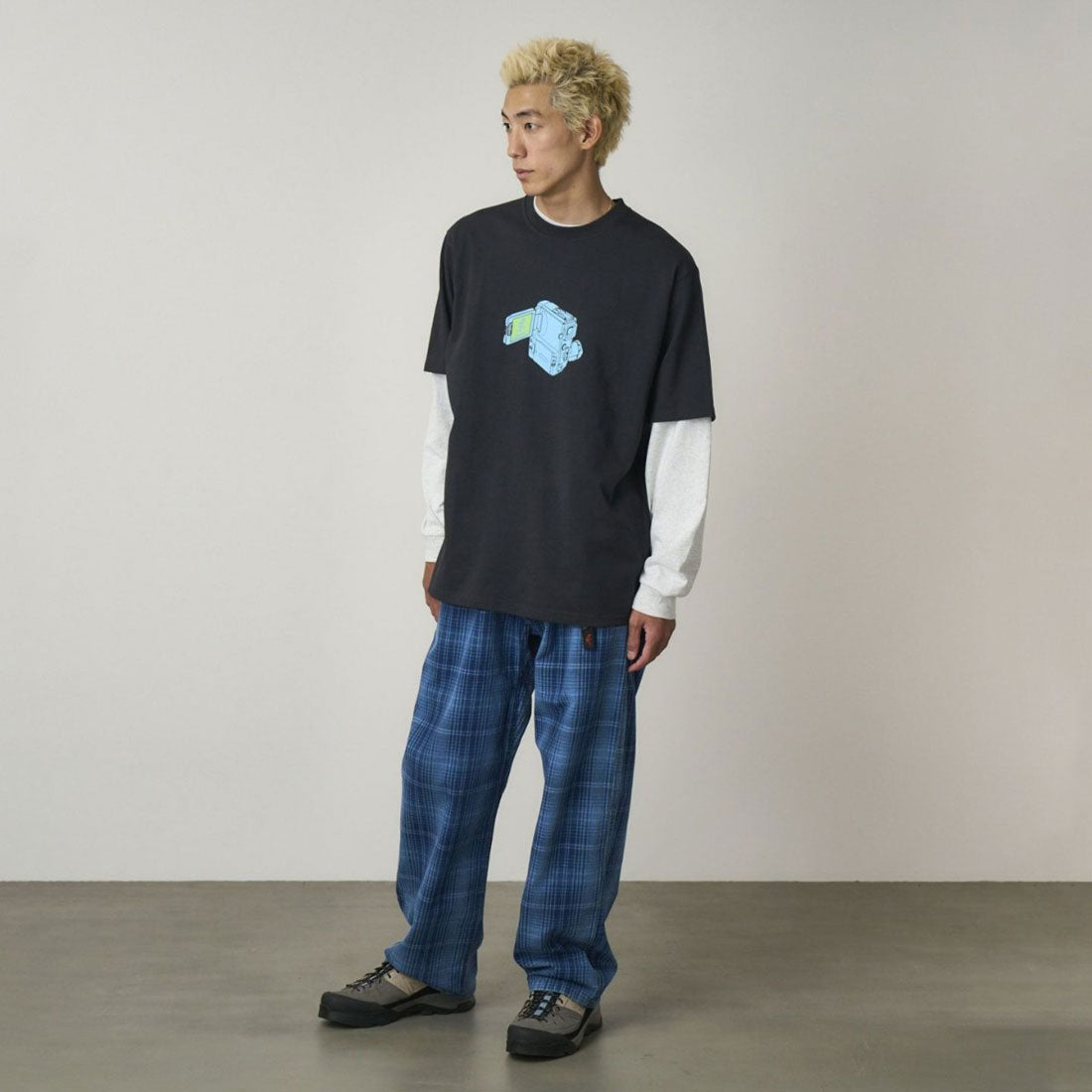 グラミチ GRAMICCI O.G.デニムプラッドパンツ（O.G. DENIM PLAID PANT） （INDIGO CHECKERED PLA） INDIGO CHECKERED PLA