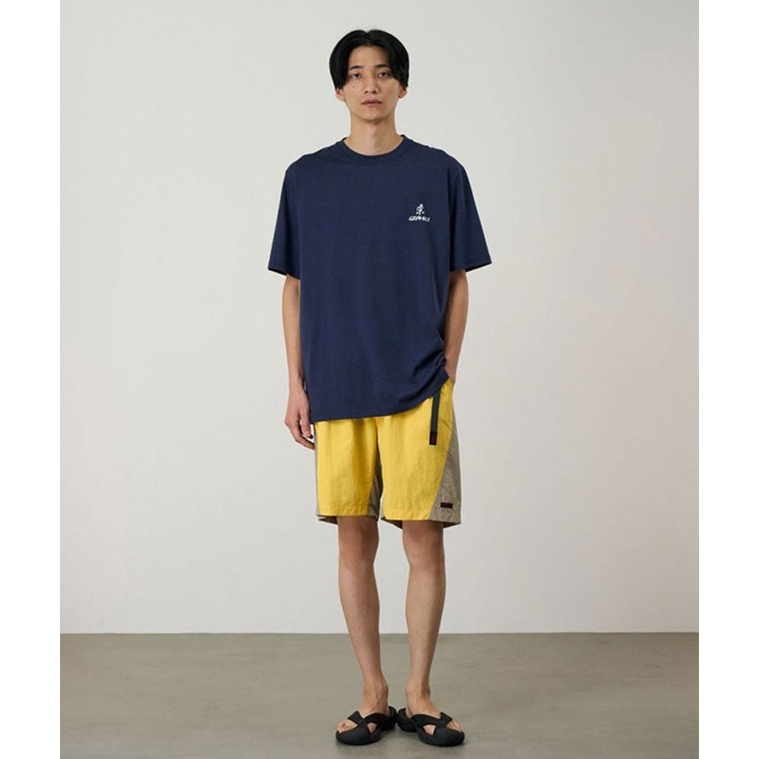 グラミチ GRAMICCI ONE POINT LOGO TEE NAVY [G4SU-T096] （NAVY） NAVY