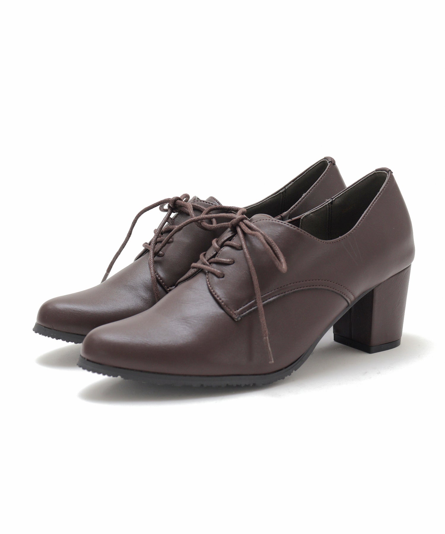 grandfleur grandfleur lightweight lace-up booties with rubber slit