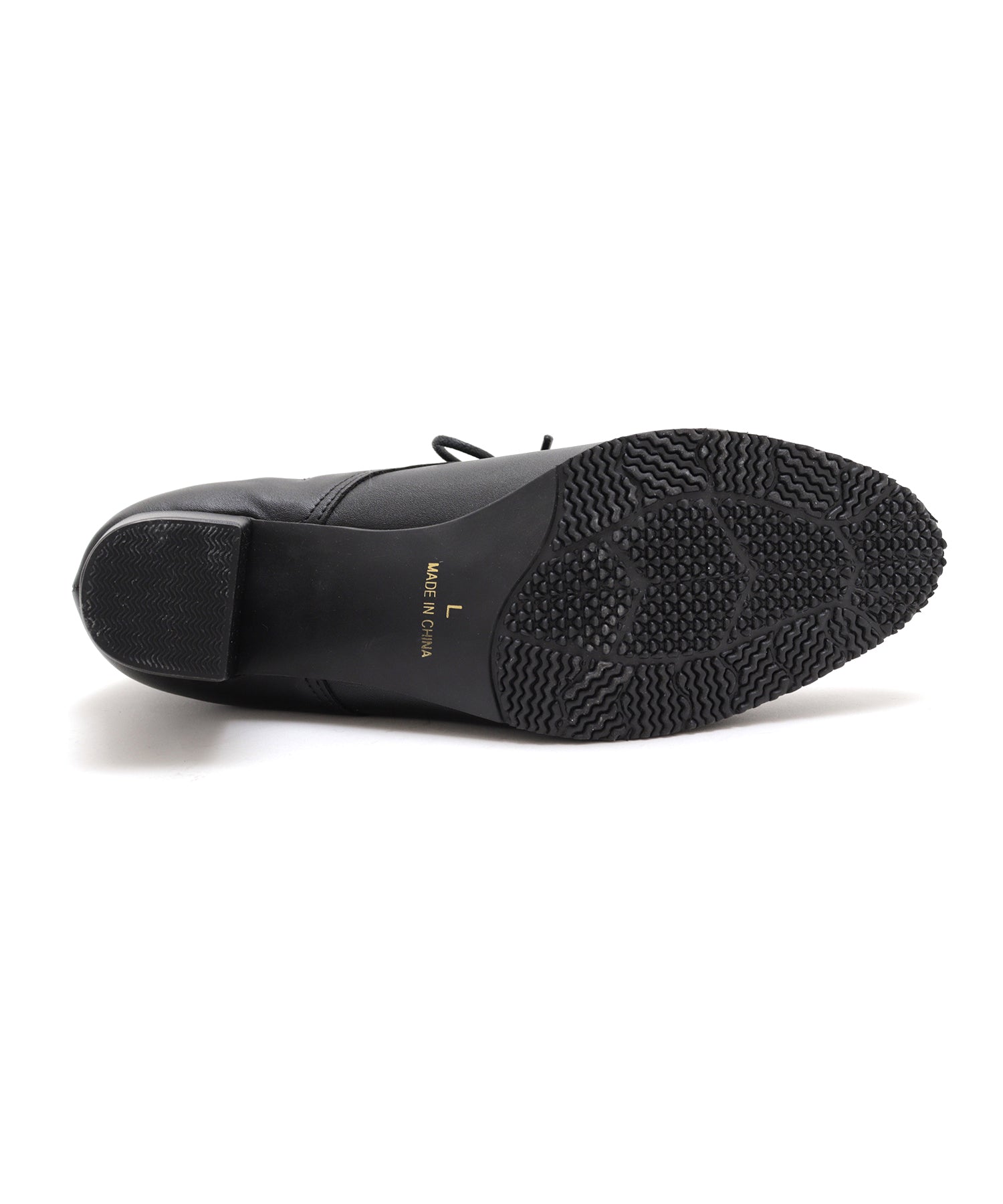 grandfleur grandfleur lightweight lace-up booties with rubber slit