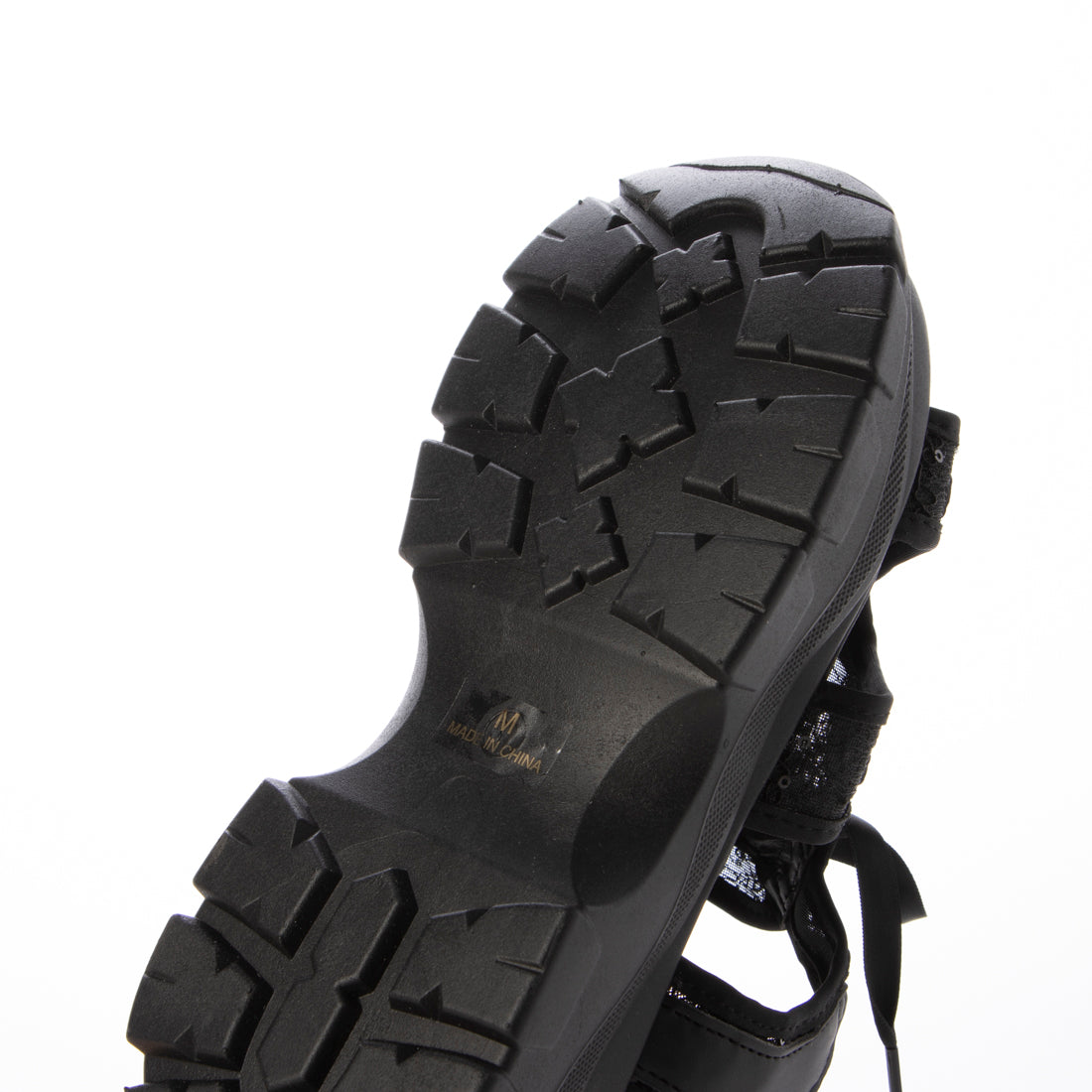 グランドフルール grandfleur レディースカジュアルサンダル （BLK） BLK