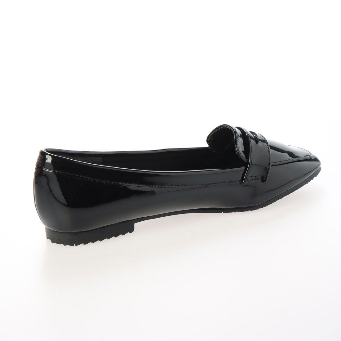 Grandfleur [For both sunny and rainy days] Square toe loafer pumps