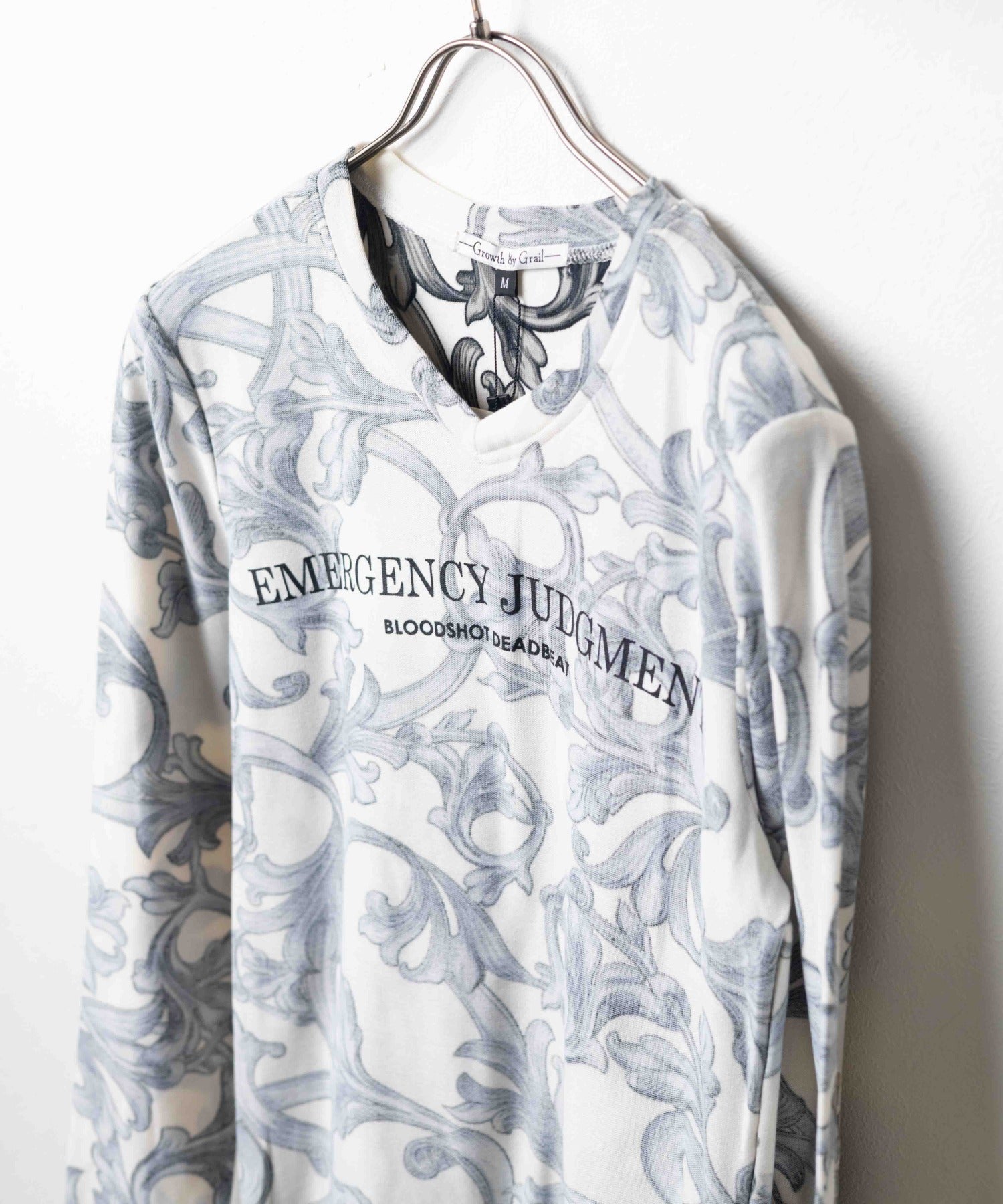 グロースバイグレイル Growth by Grail 【Growth by Grail】クラシックデザイン裏使いVネックL/S （その他1） その他1