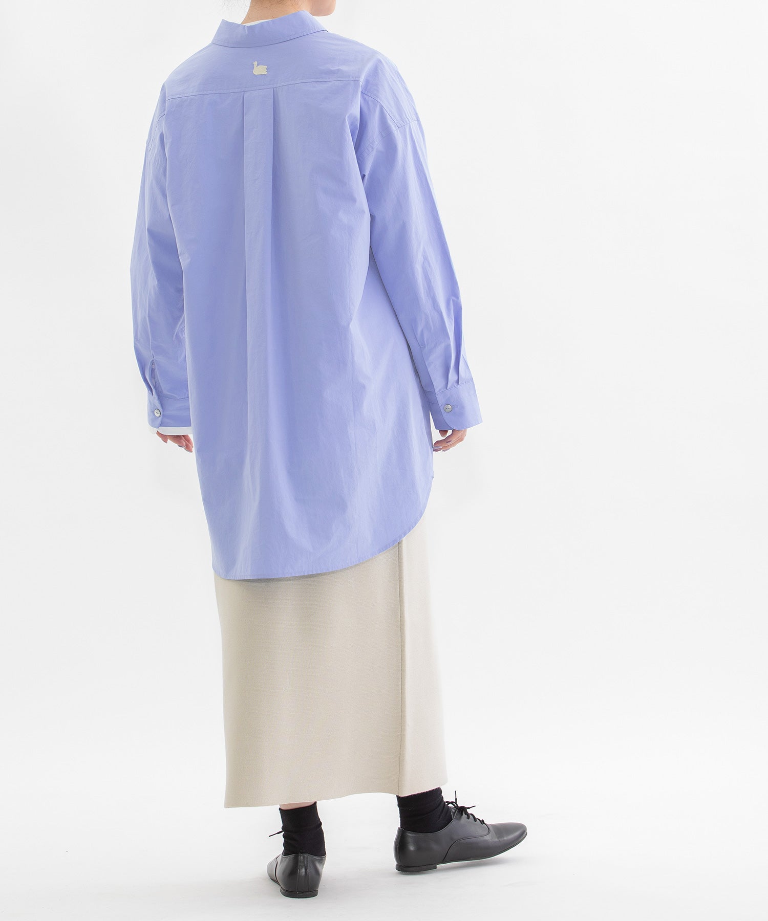 ノップドゥノッド nop de nod タイプライターポケットチュニックシャツ