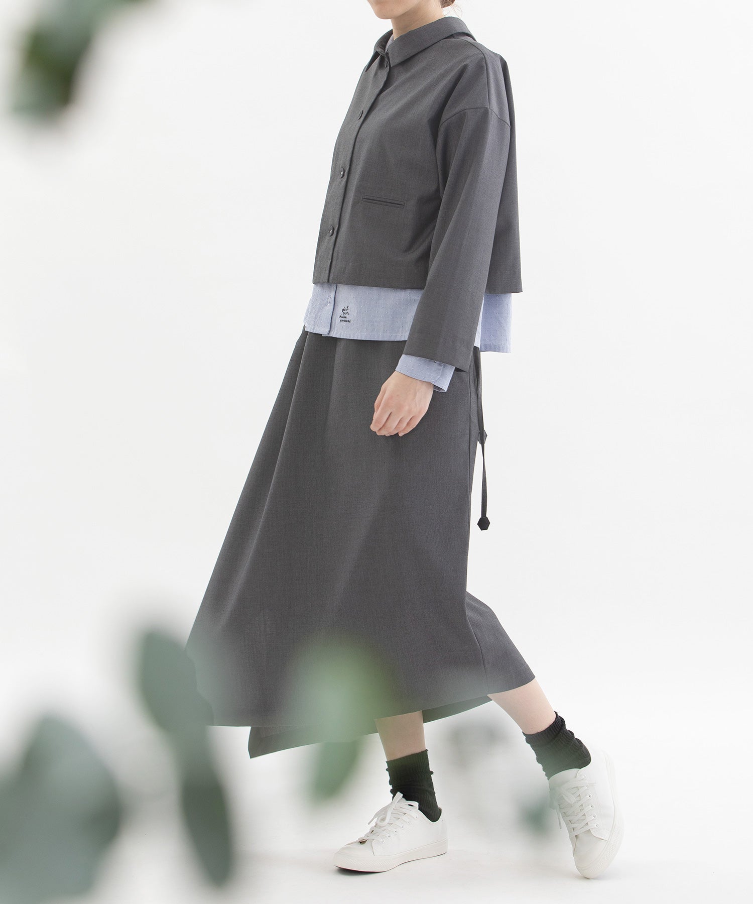 ノップドゥノッド nop de nod トロ2wayクロップドジャケット