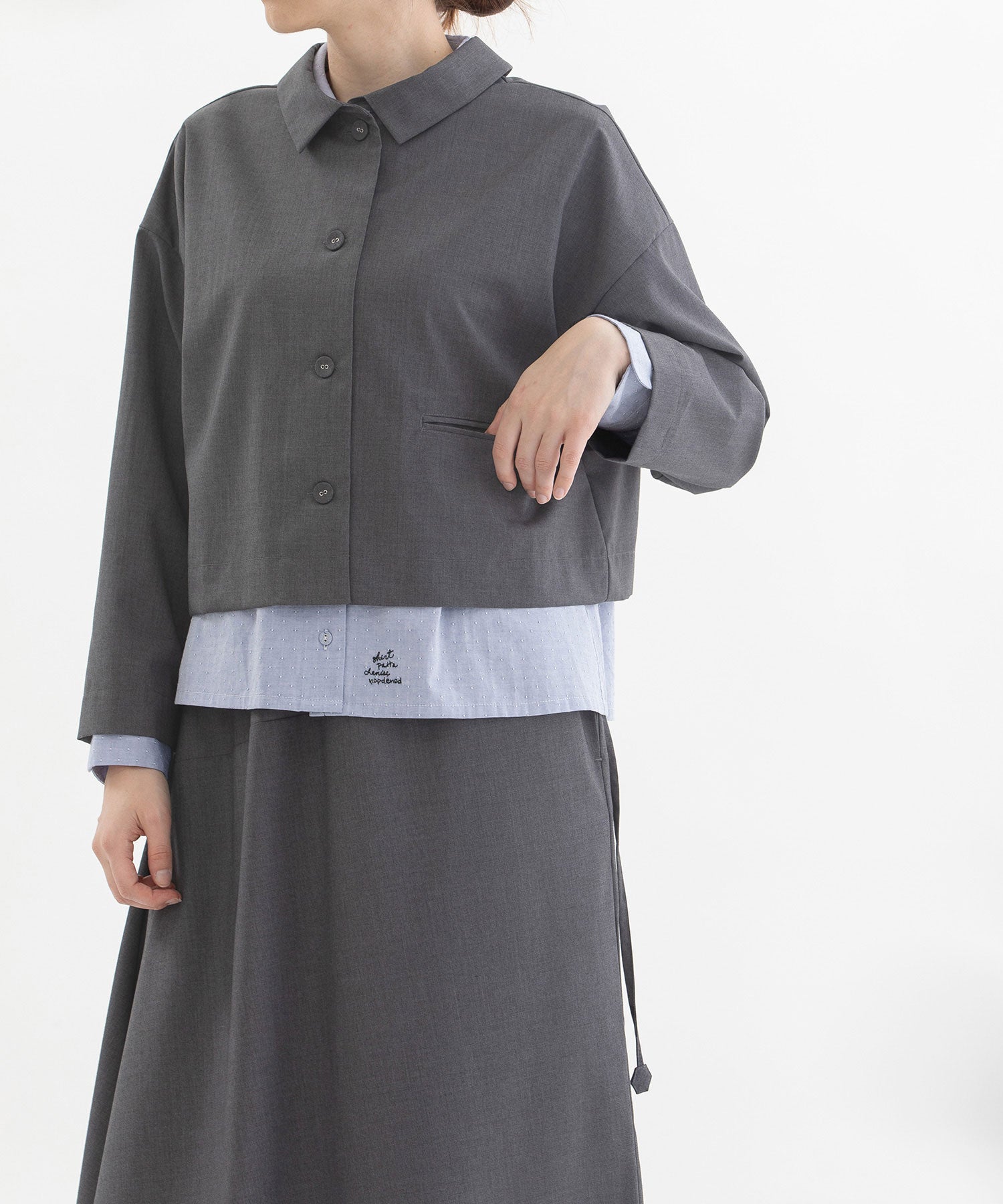 Nop de Nod Tro 2way Cropped Jacket