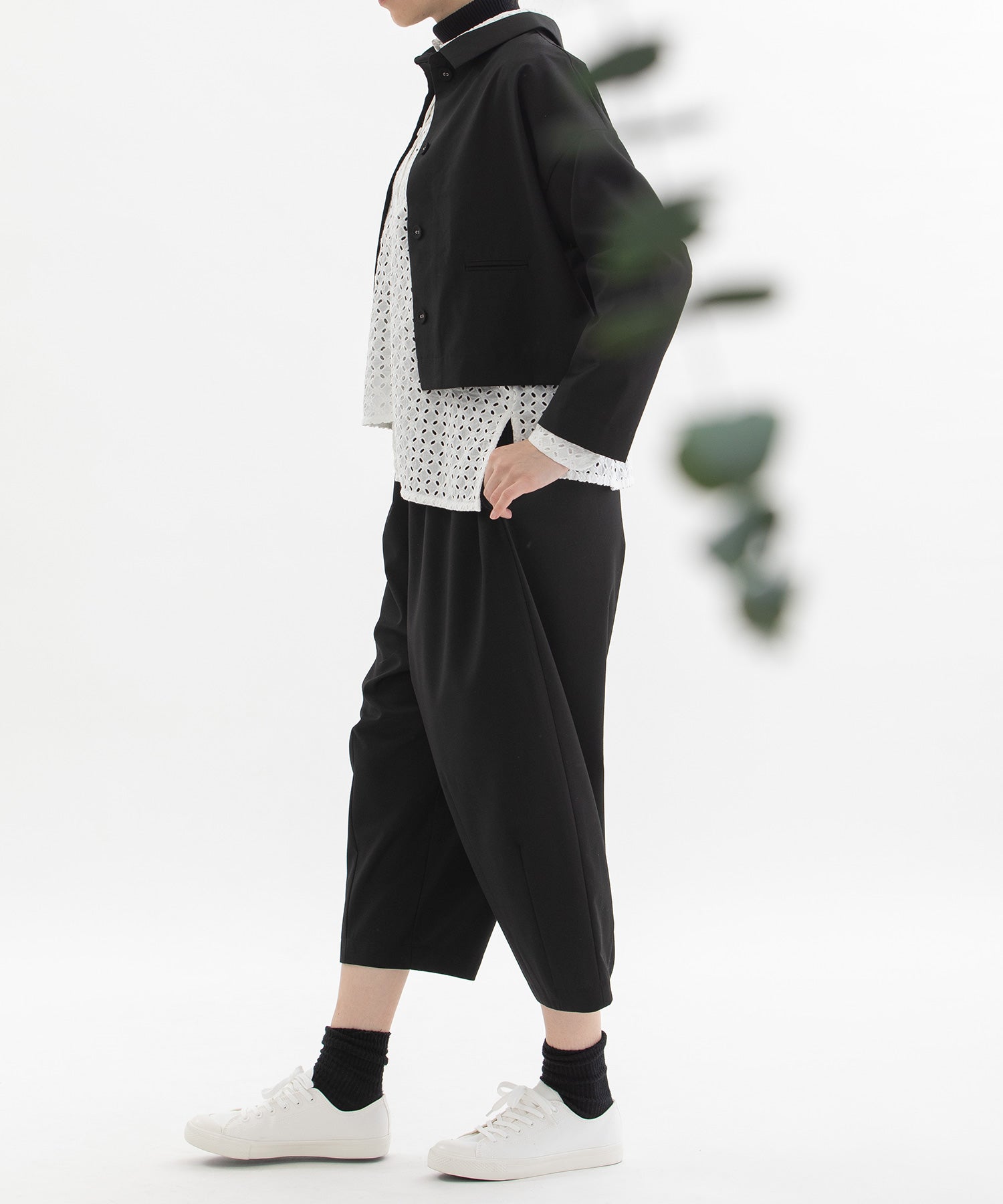 Nop de Nod Tro 2way Cropped Jacket