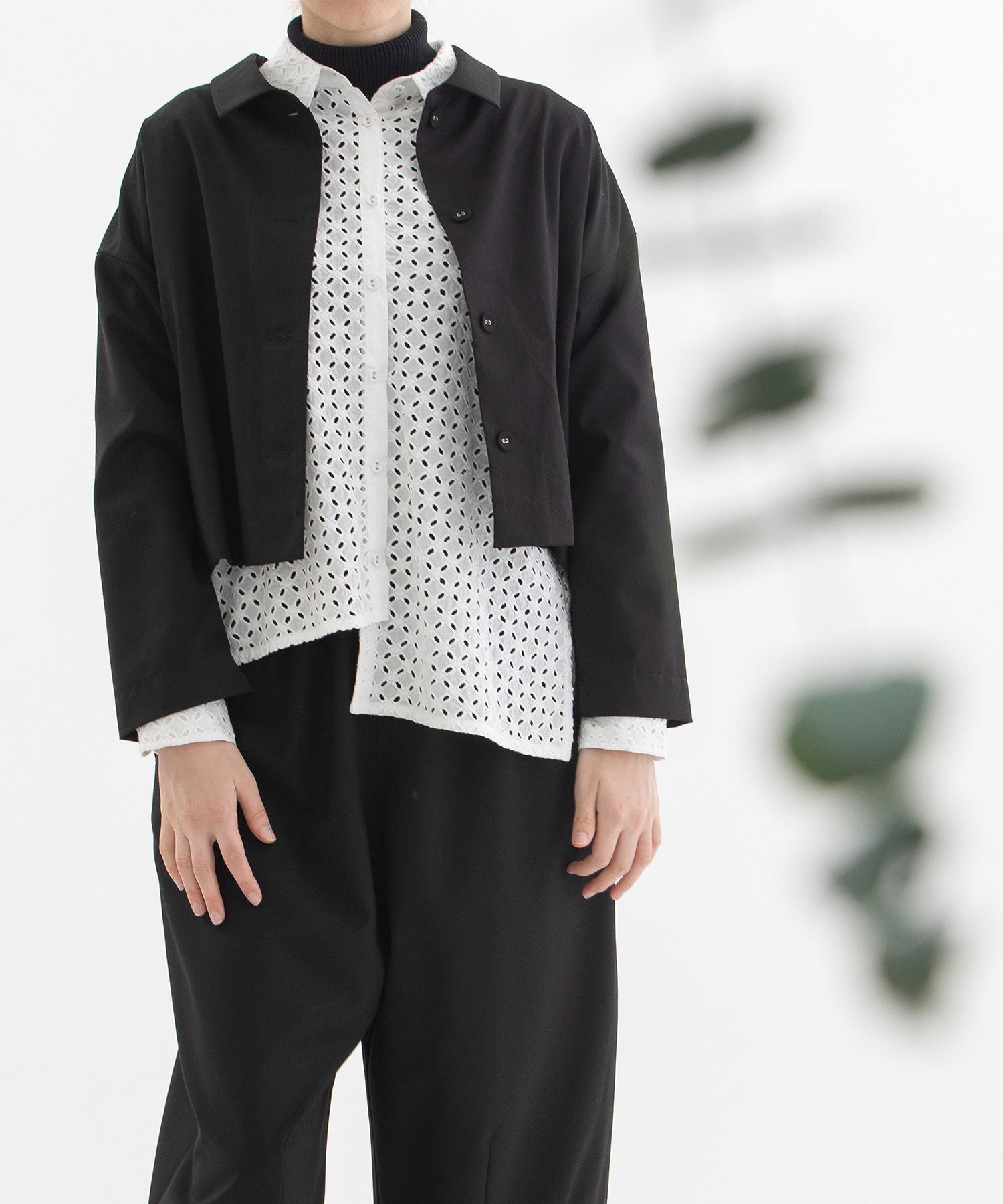 Nop de Nod Tro 2way Cropped Jacket