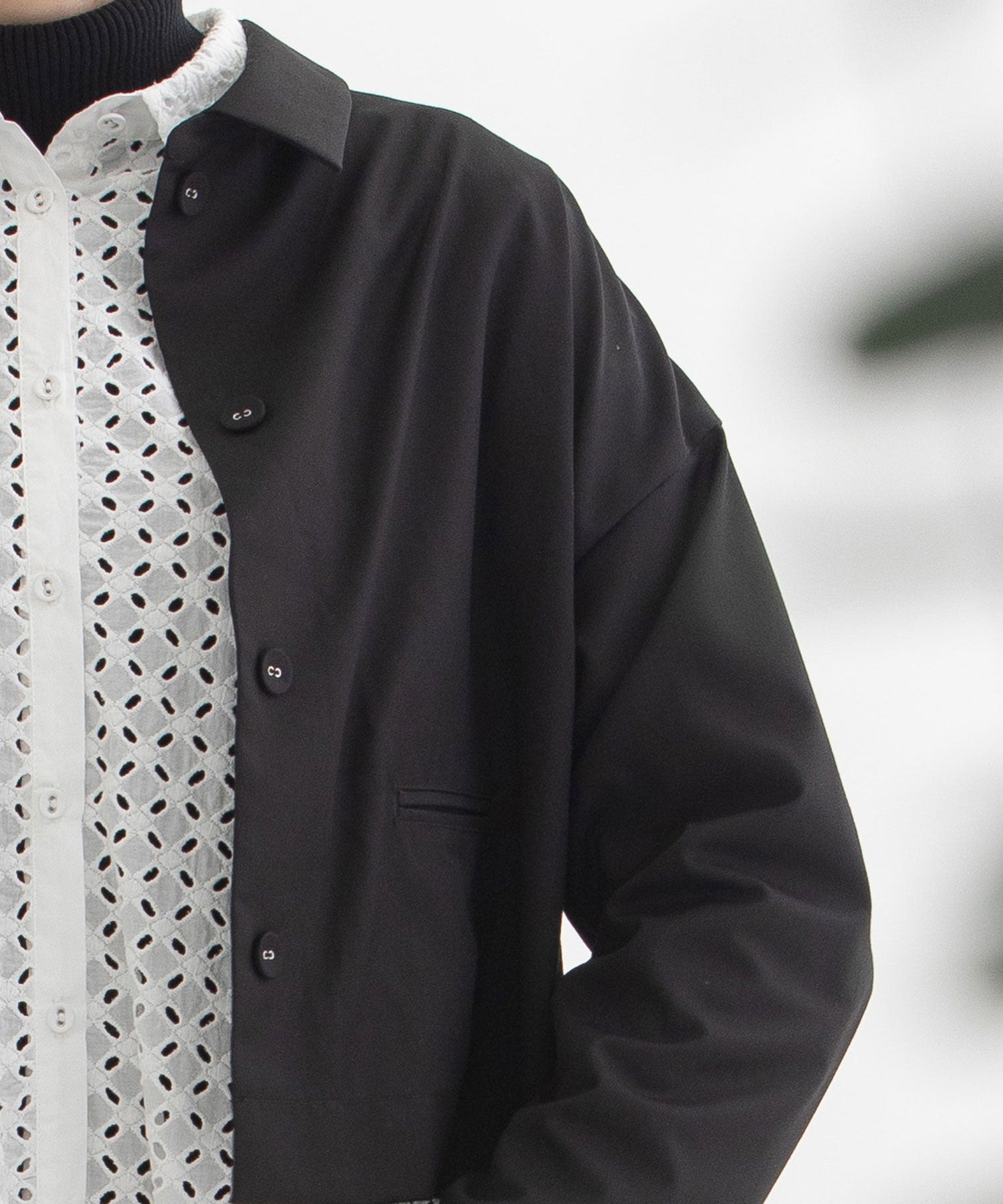 Nop de Nod Tro 2way Cropped Jacket