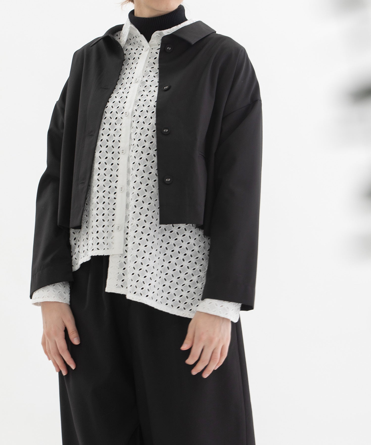 Nop de Nod Tro 2way Cropped Jacket