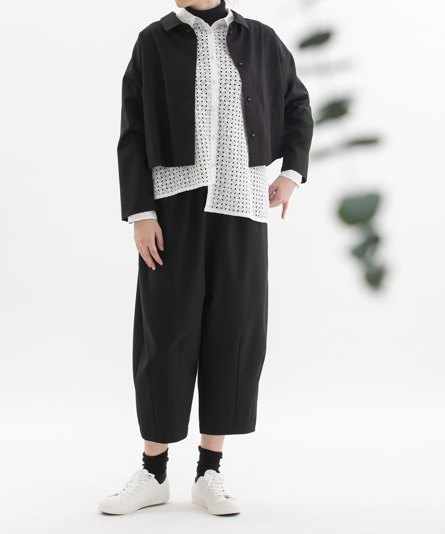 Nop de Nod Tro 2way Cropped Jacket