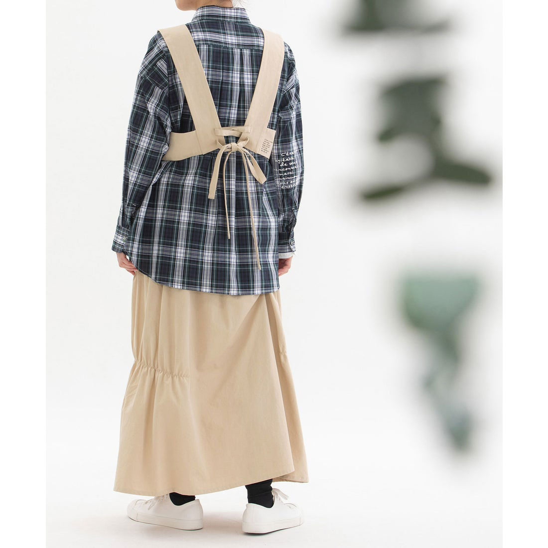 Nop de Nod Cotton Linen Denim Cotton Twill Bustier Vest