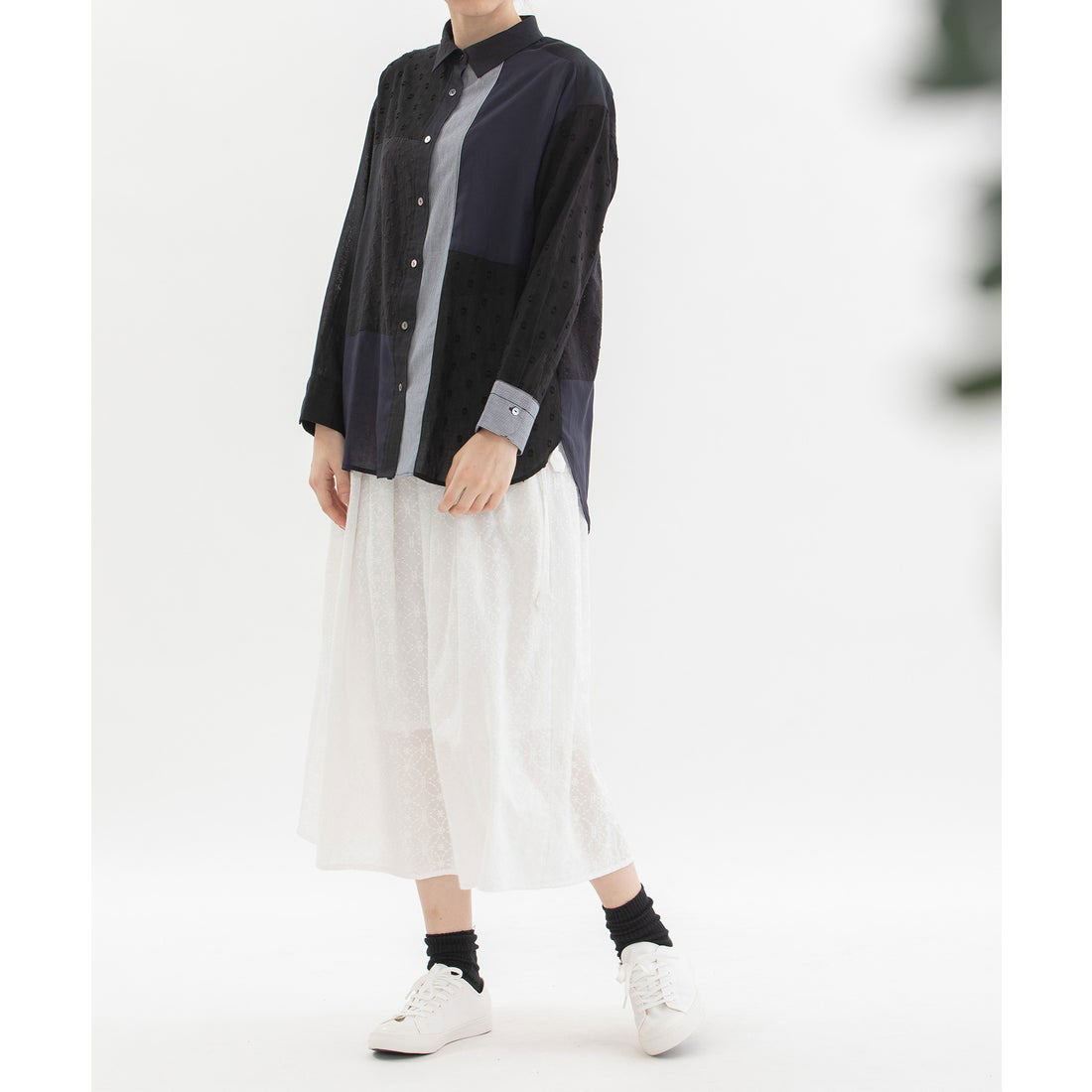Nop de Nod Embroidered Lace Skirt
