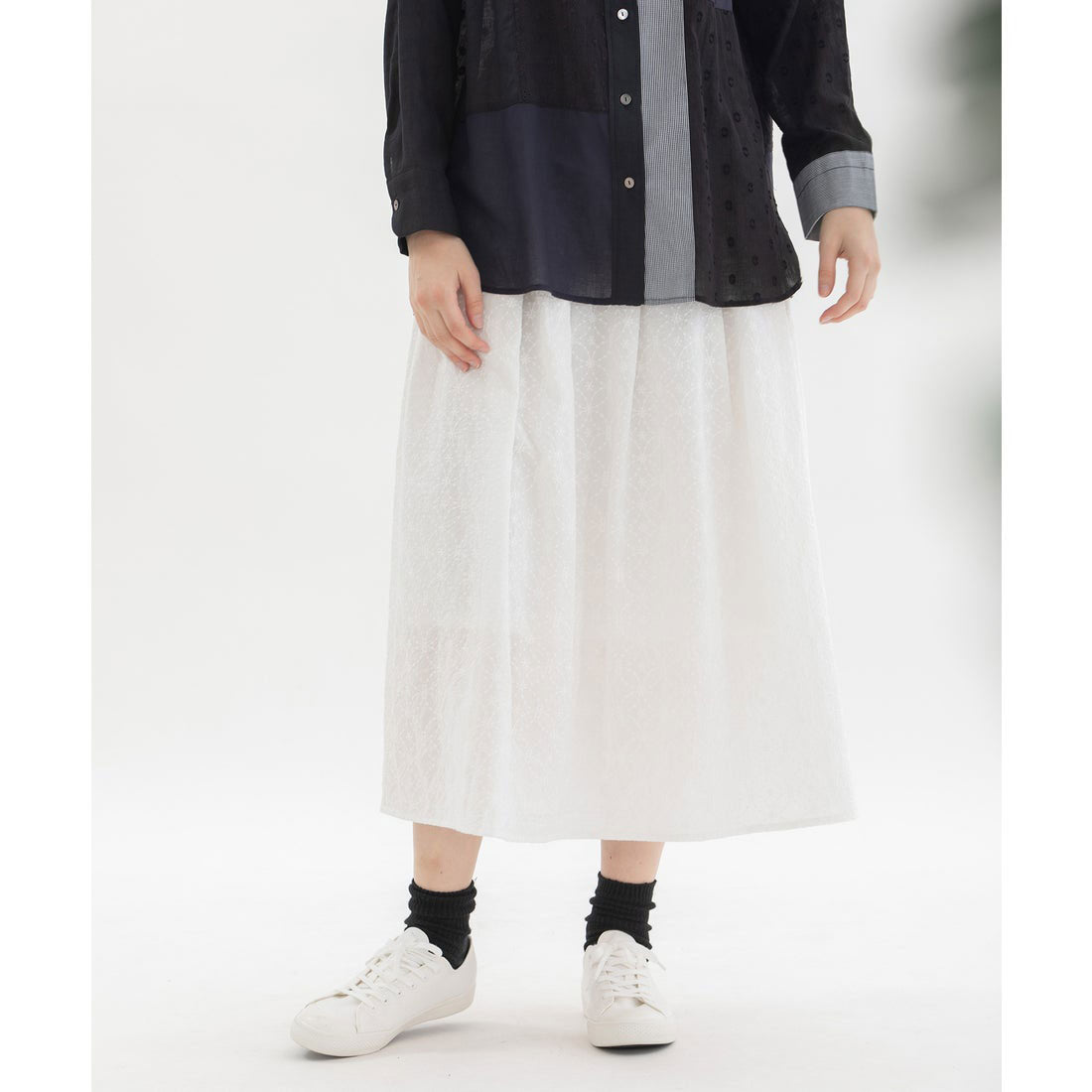 Nop de Nod Embroidered Lace Skirt
