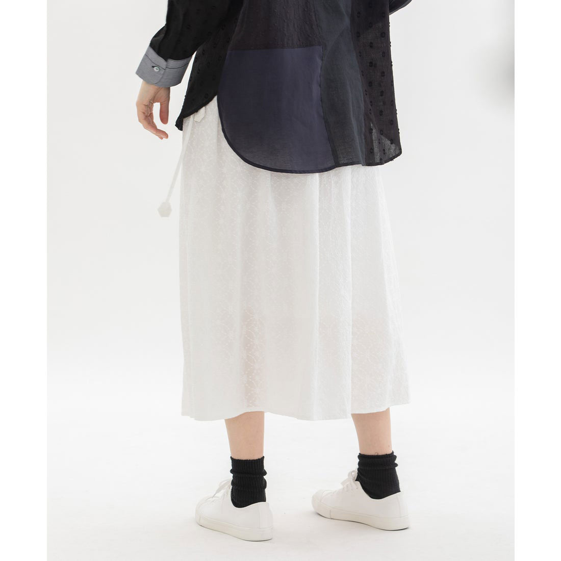 Nop de Nod Embroidered Lace Skirt