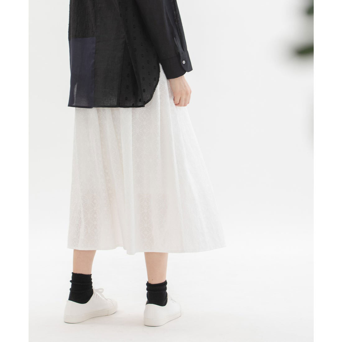 Nop de Nod Embroidered Lace Skirt