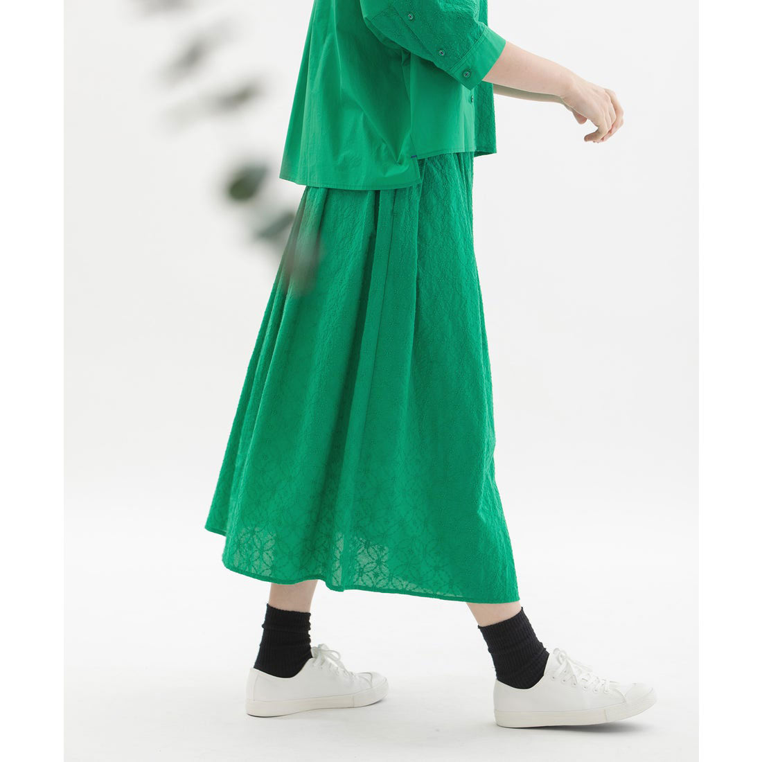 Nop de Nod Embroidered Lace Skirt