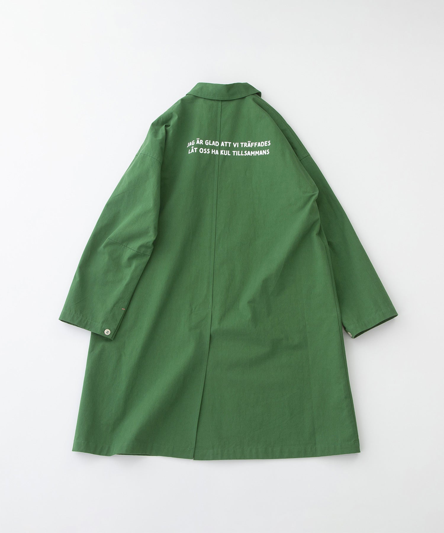 Nop de Nod Cotton Twill Back Logo Lab Coat