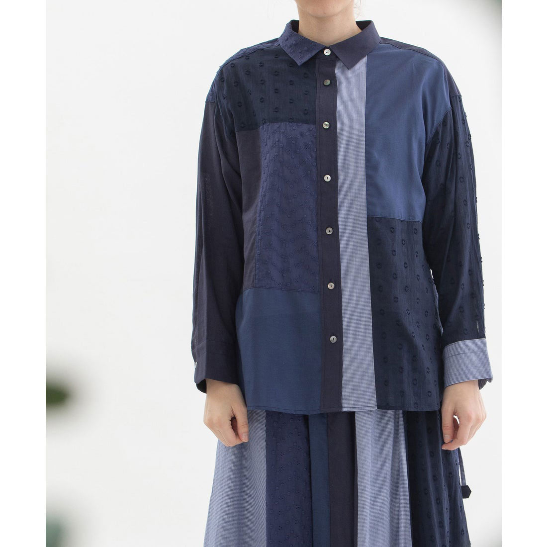Nop de Nod Miscellaneous Material Use Fluffy Shirt