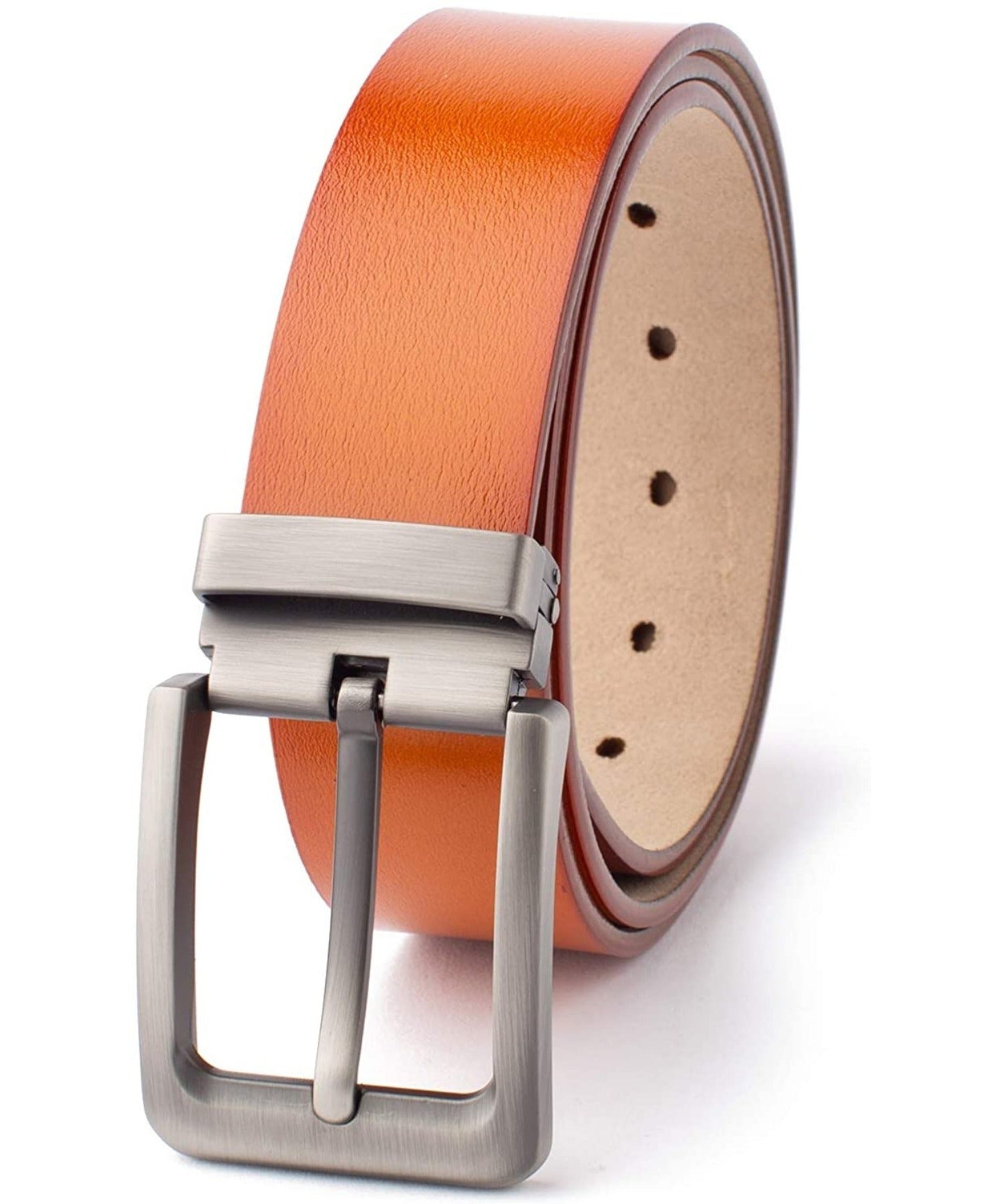 GRADE GRADE Men's Genuine Leather Belt Gift Box Present Cowhide