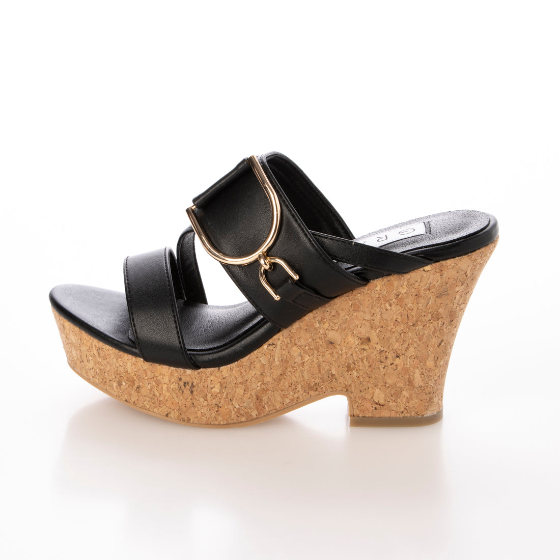 グラス GRASS レディースエレガンスサンダル （BLK） BLK