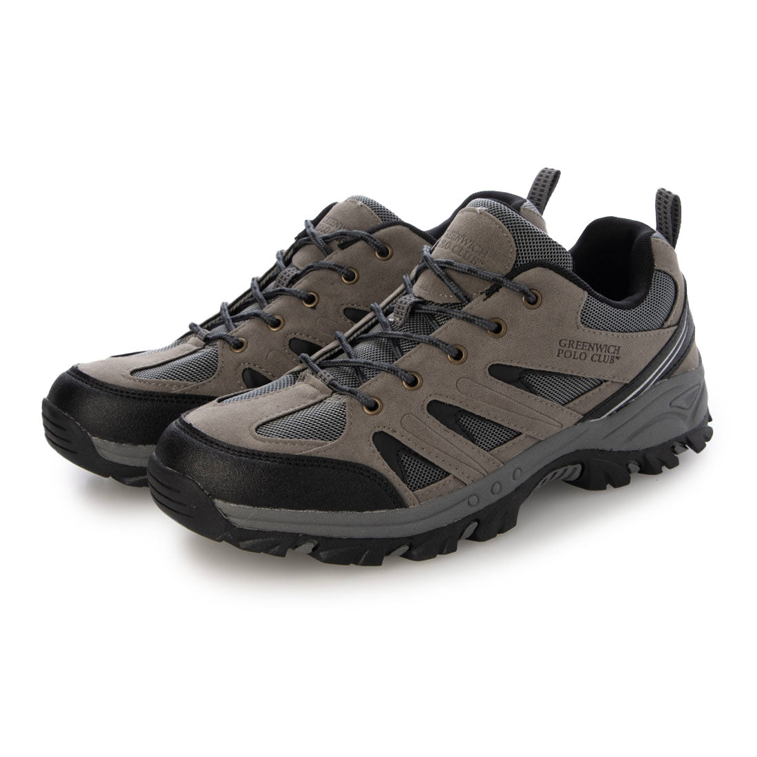 グリニッジポロクラブ GREENWICH POLO CLUB GREENWICHPOLOCLUBトレッキングシューズ （グレー） グレー