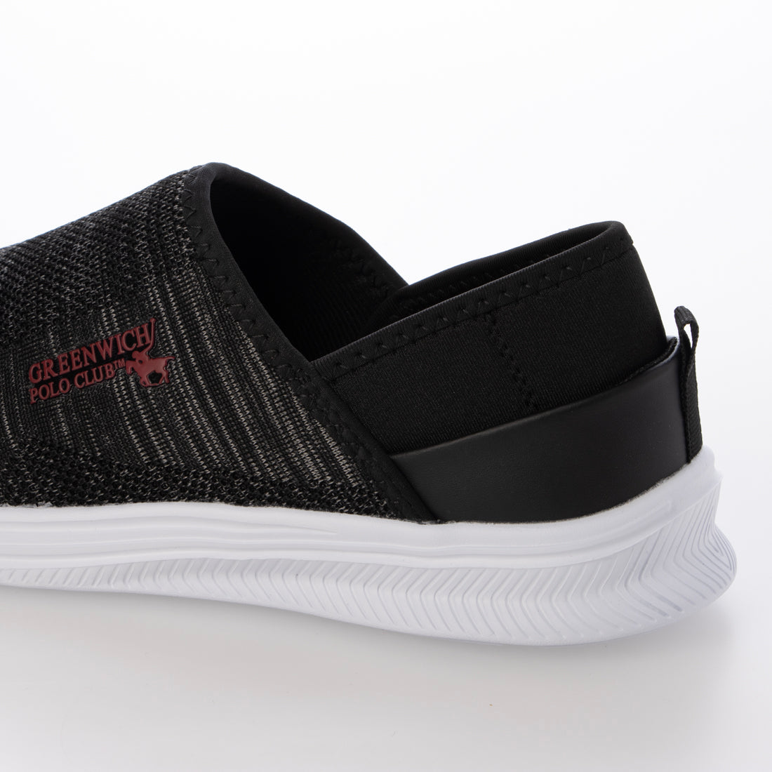 グリニッジポロクラブ GREENWICH POLO CLUB GREENWICHPOLOCLUBスリッポンシューズ （ブラック） ブラック
