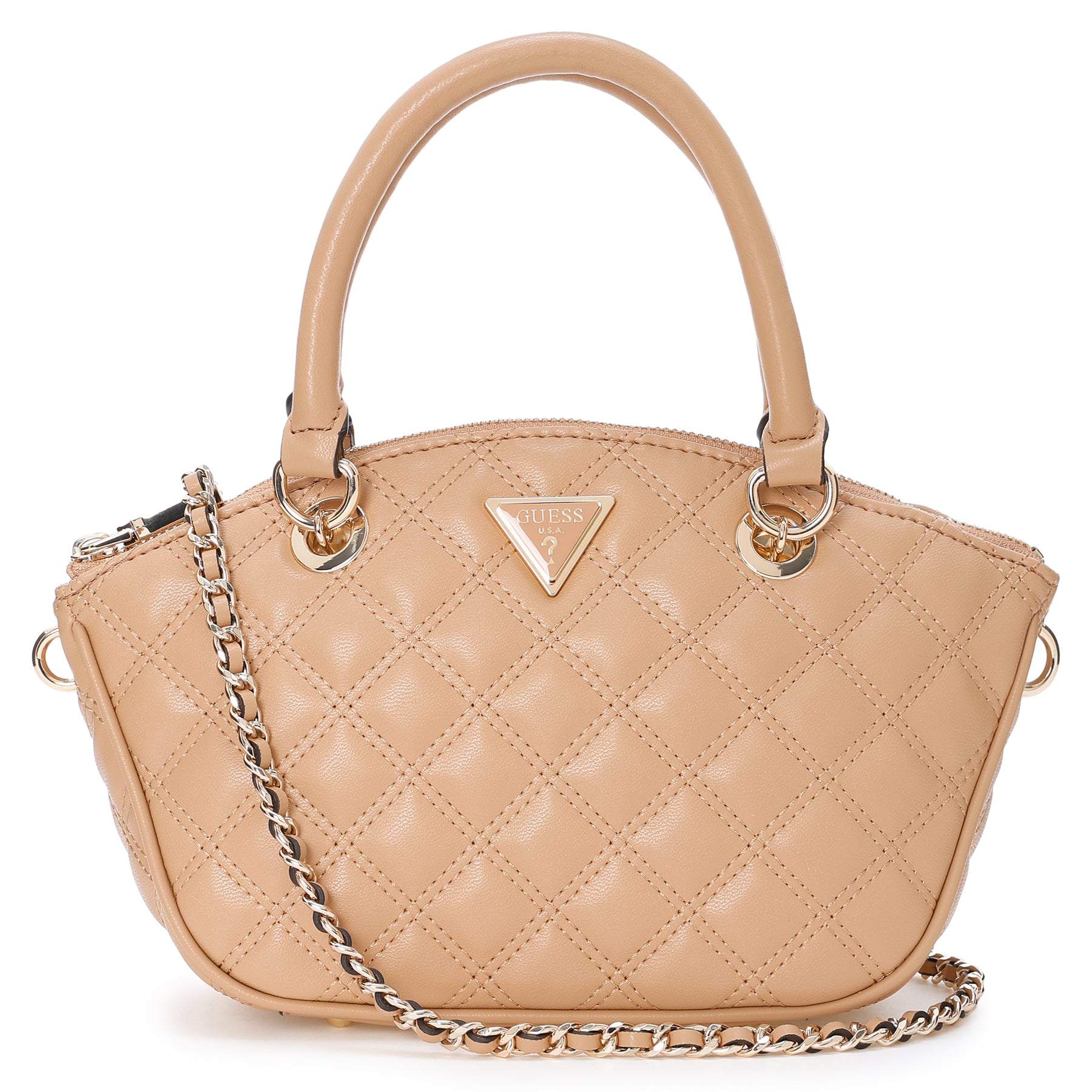 ゲス GUESS GIULLY Mini Satchel （BEI） BEI