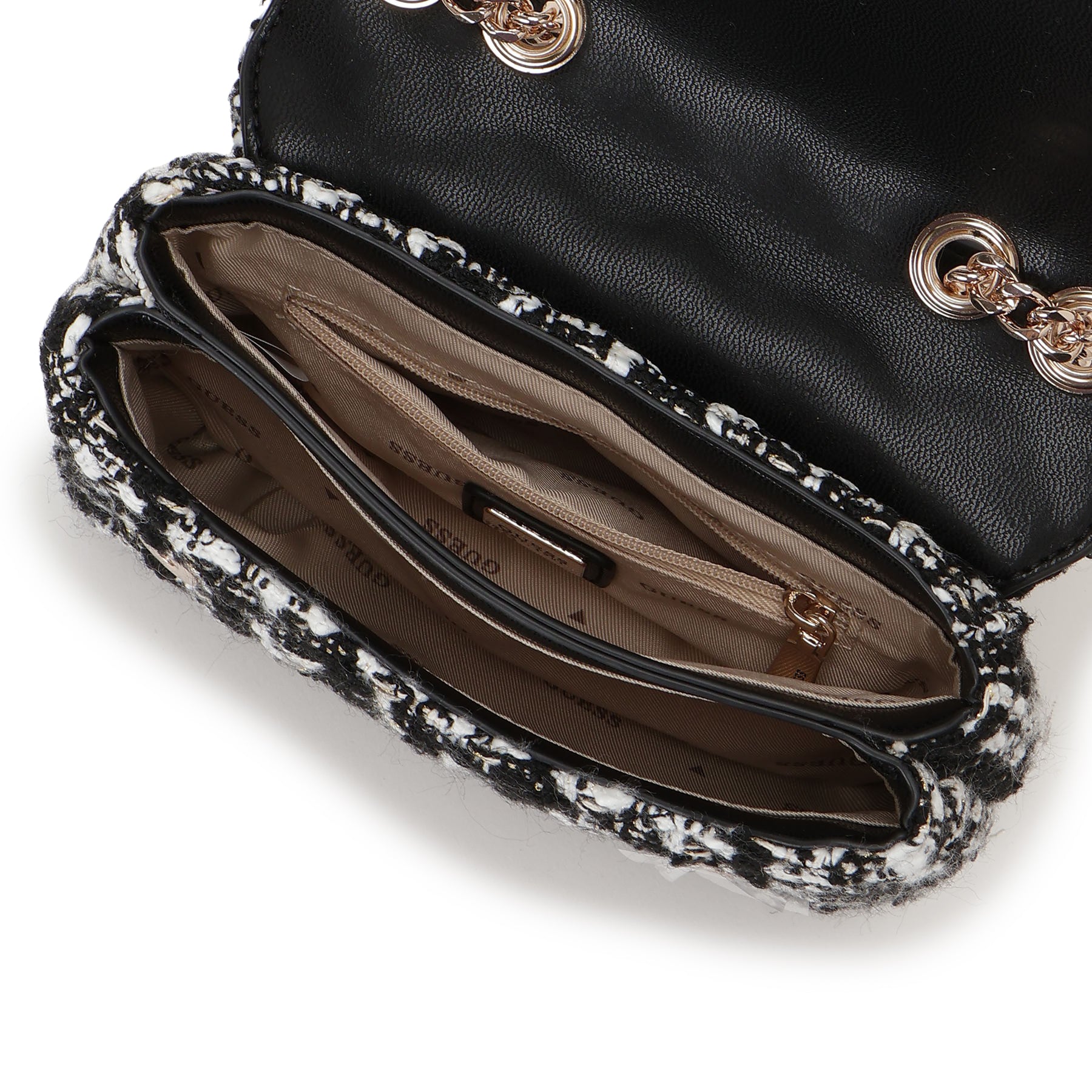 ゲス GUESS EVERLEE Mini Convertible Xbody Flap （BML） BML