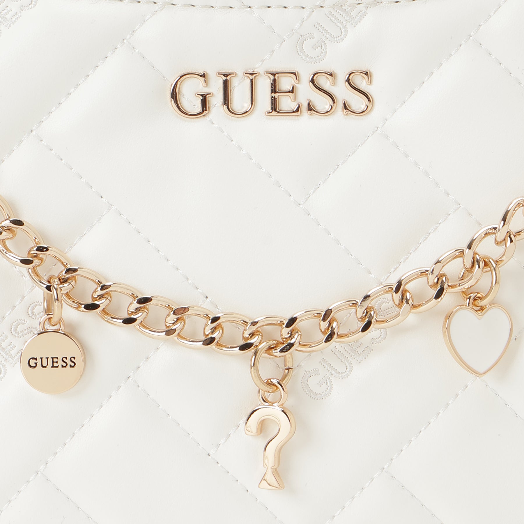 ゲス GUESS TANA Top Zip Shoulder （WHI） WHI