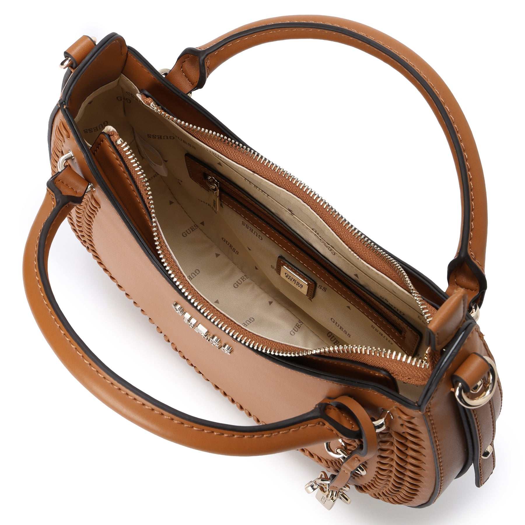 ゲス GUESS TATUM Satchel （MGD） MGD