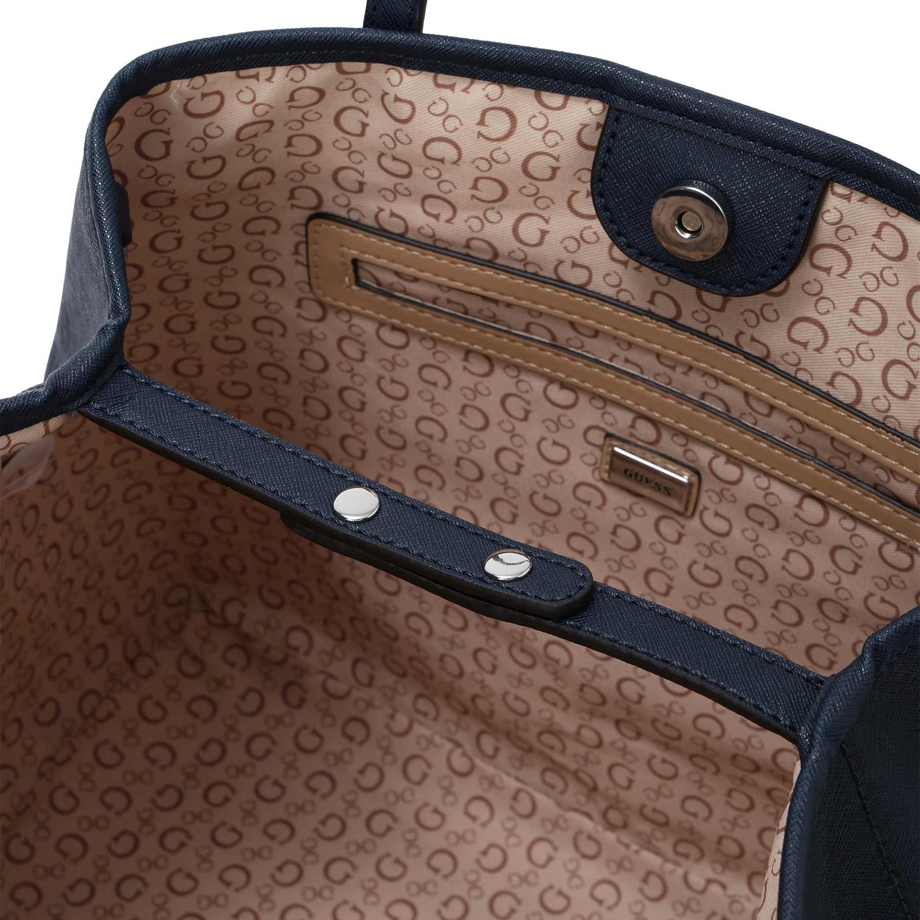 ゲス GUESS PORTINI Trap Tote （BLA） BLA