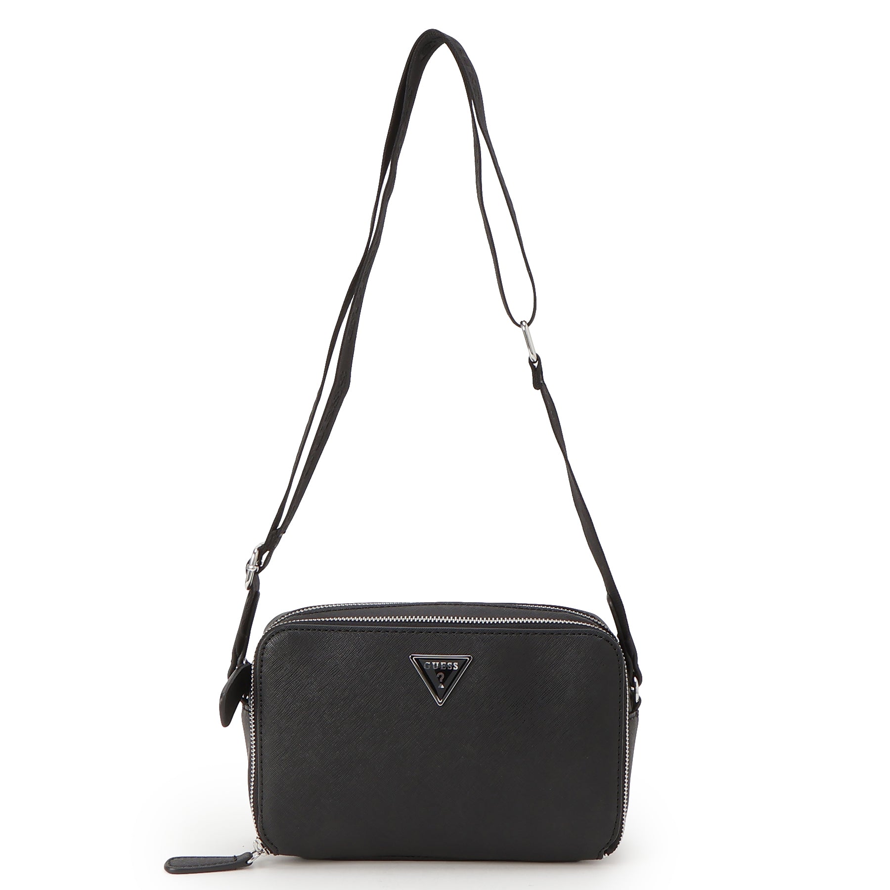 ゲス GUESS VIVIETTE Mini Double Zip Crossbdy （BLA） BLA